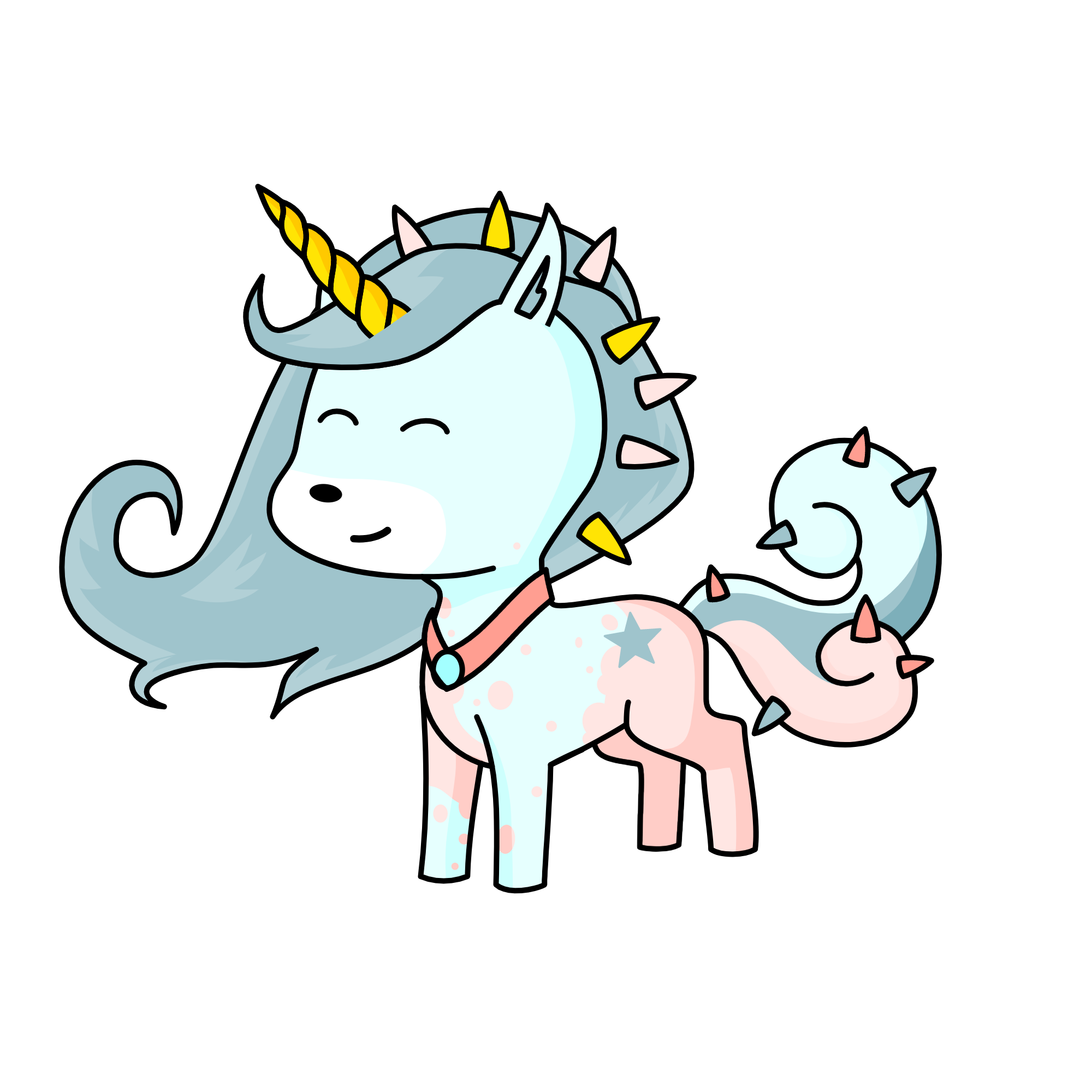 Misty, the unicorn