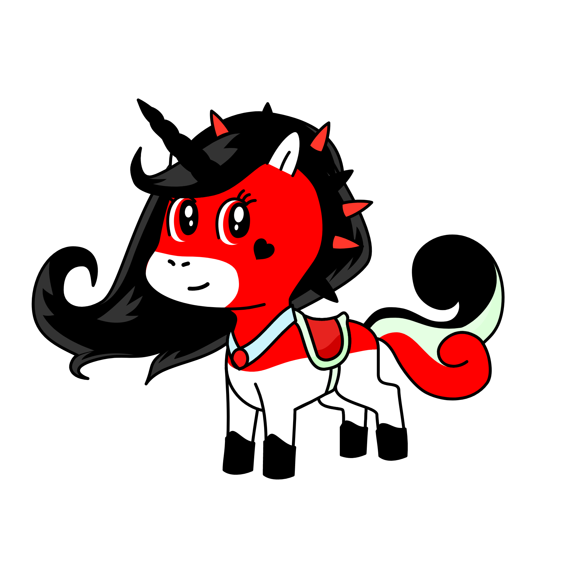 The devil, the unicorn