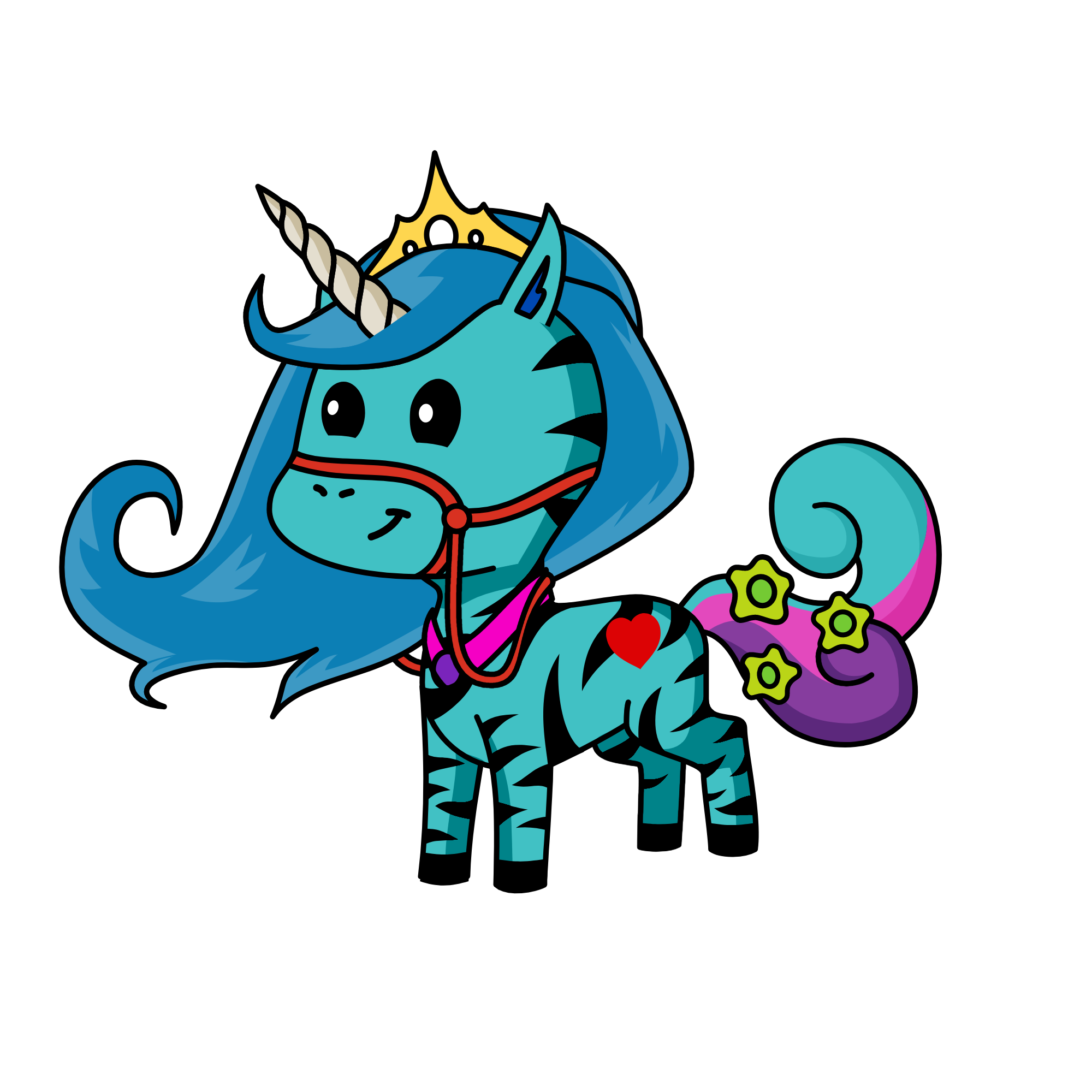 Princess Night, the unicorn