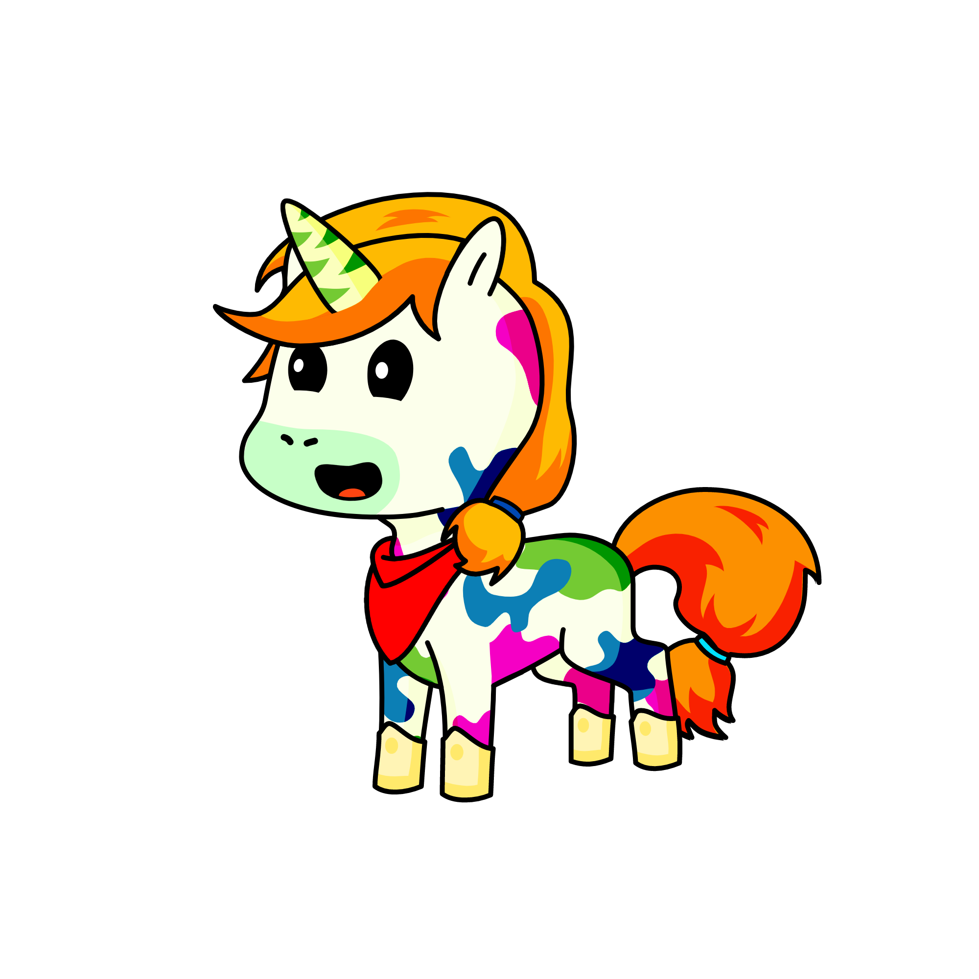 Doodle, the unicorn