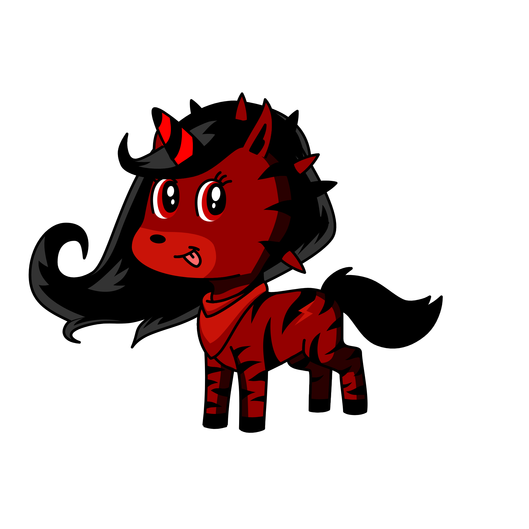 Dark, the unicorn