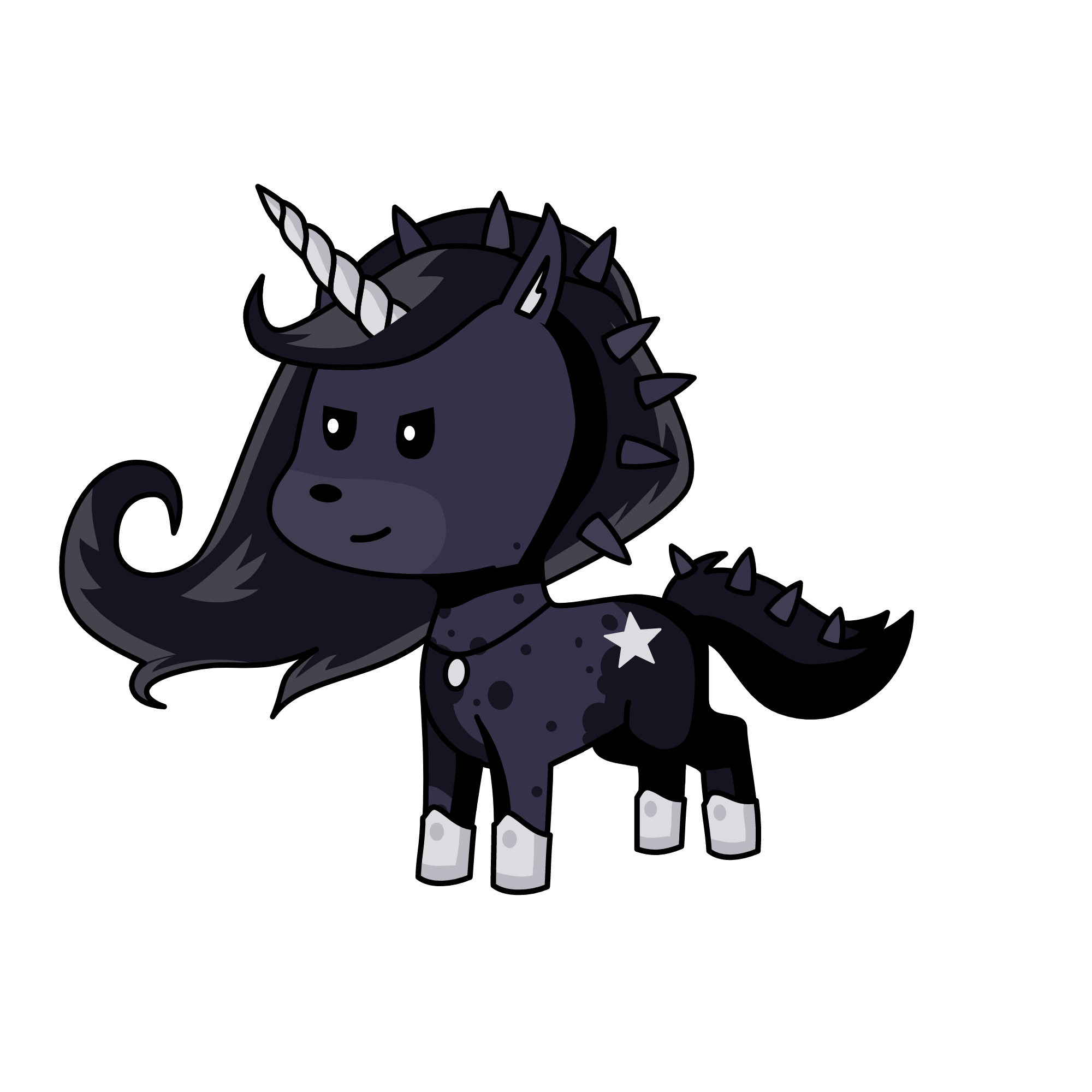 Shadow, the unicorn