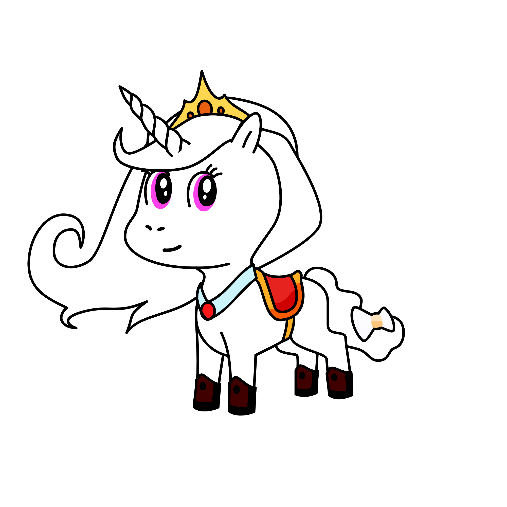 winter, the unicorn
