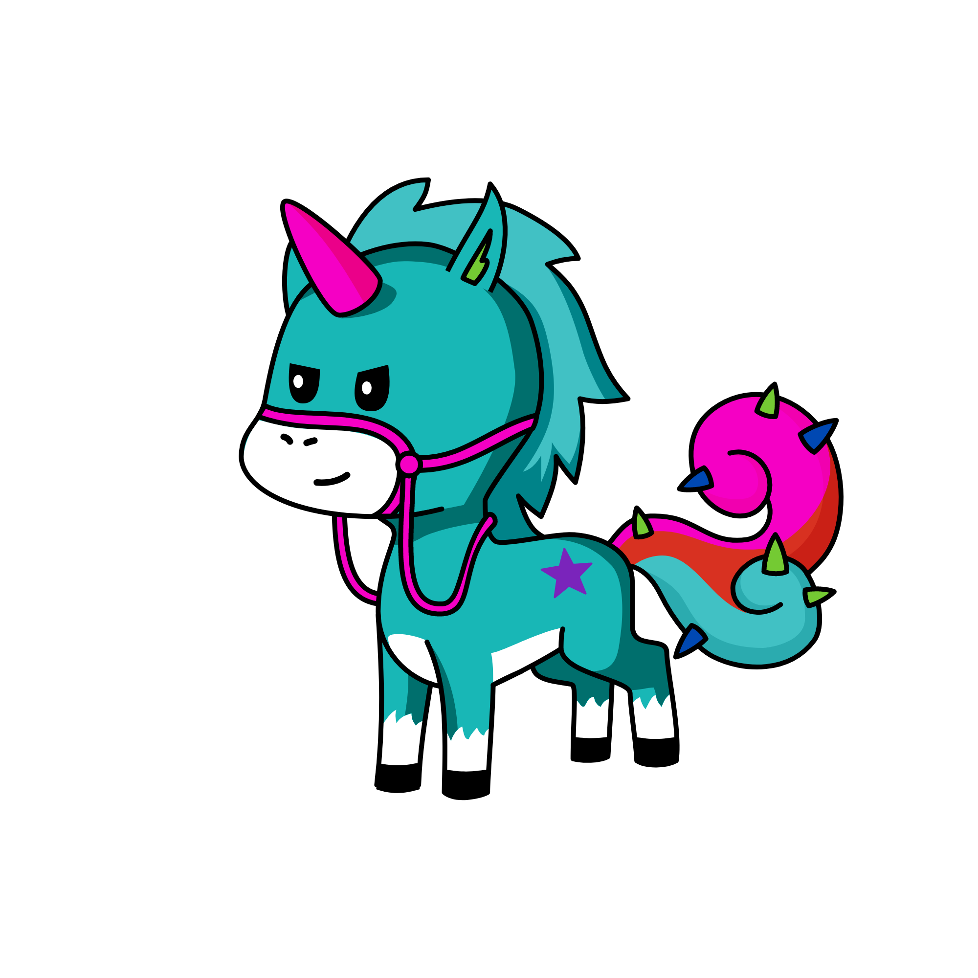 awsome, the unicorn
