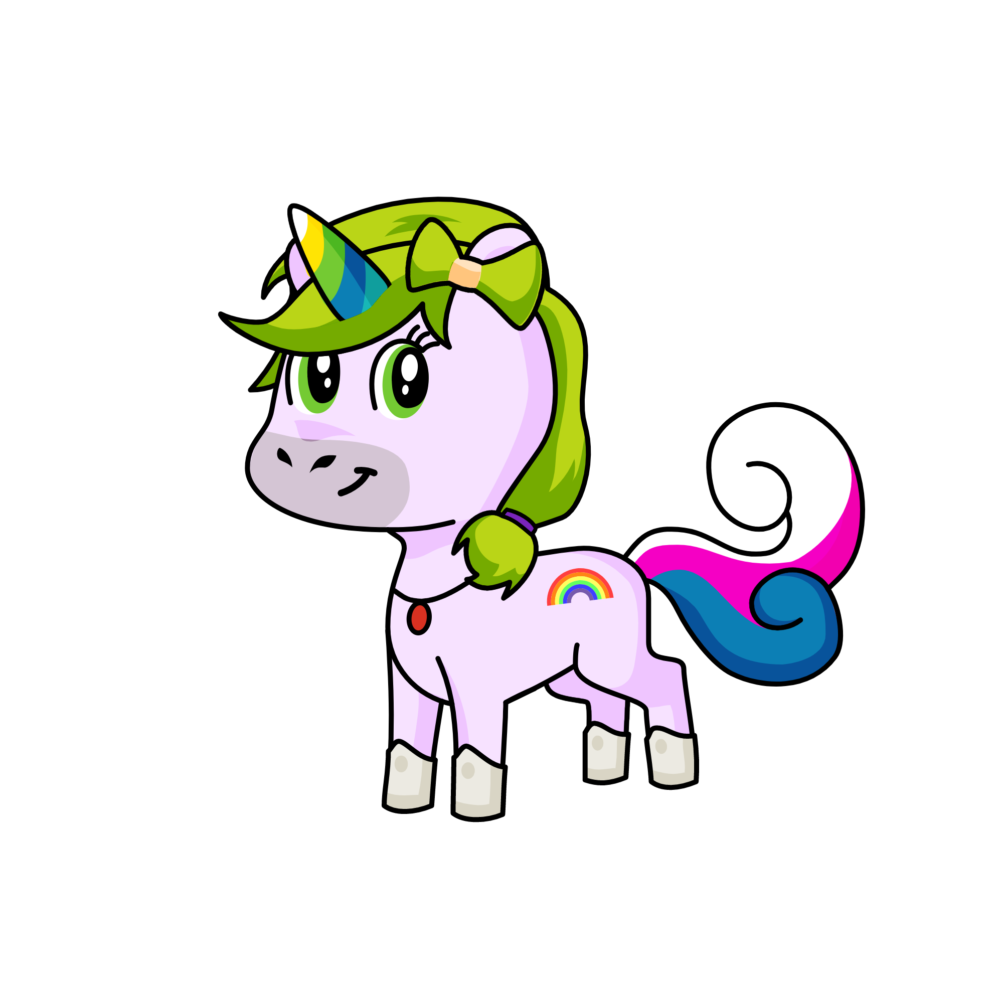 unicolorido, the unicorn