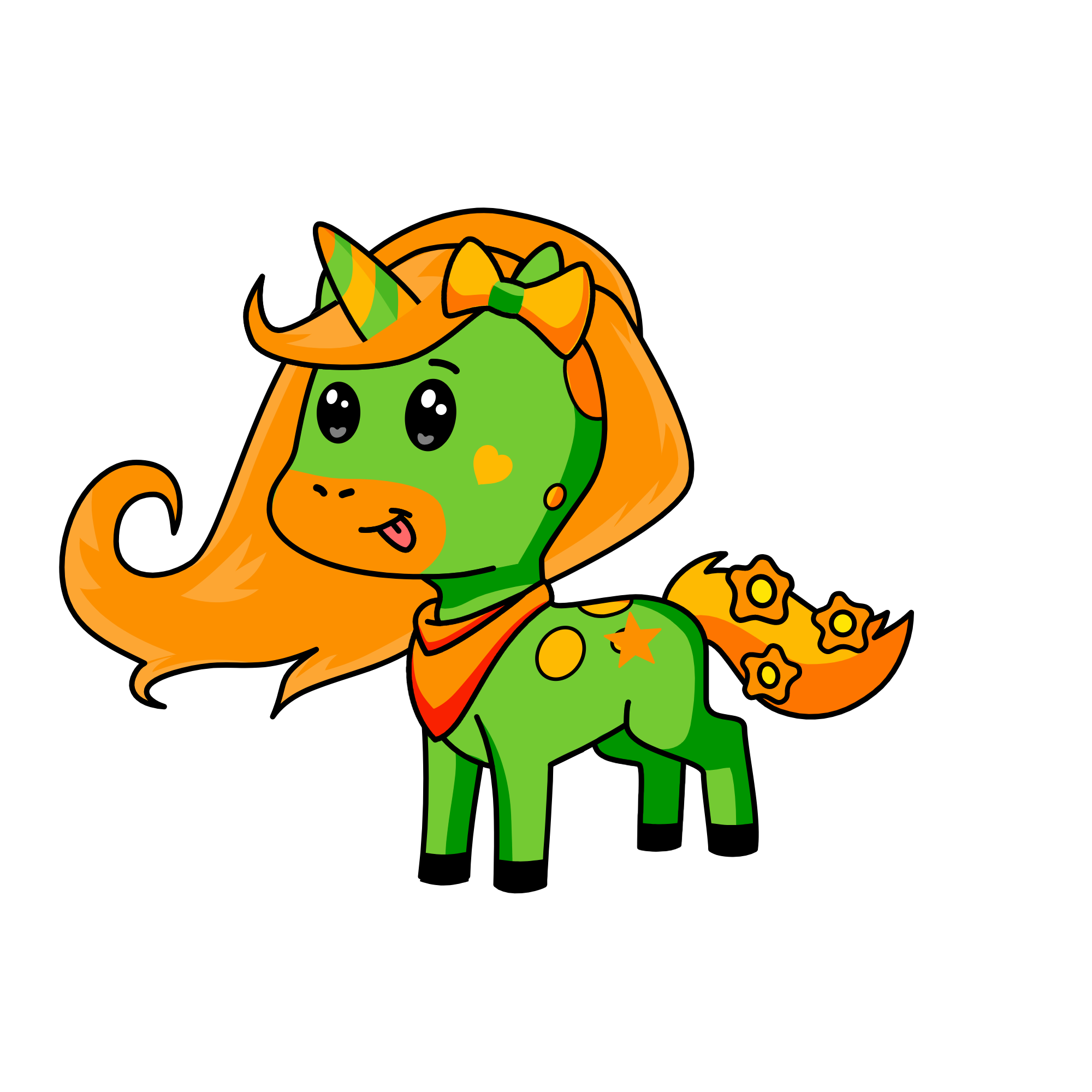 candycorn, the unicorn