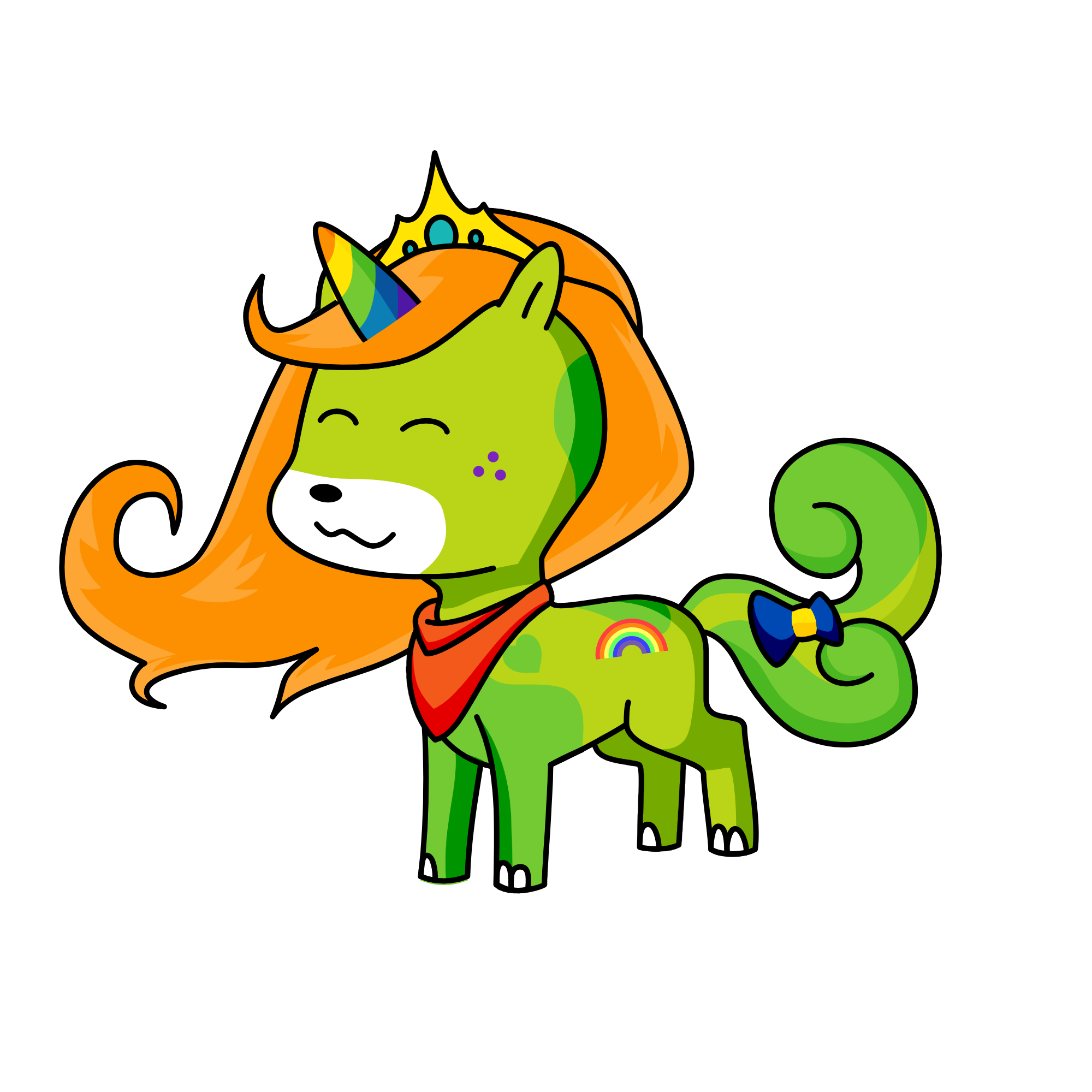 Alice The Unicorn, the unicorn