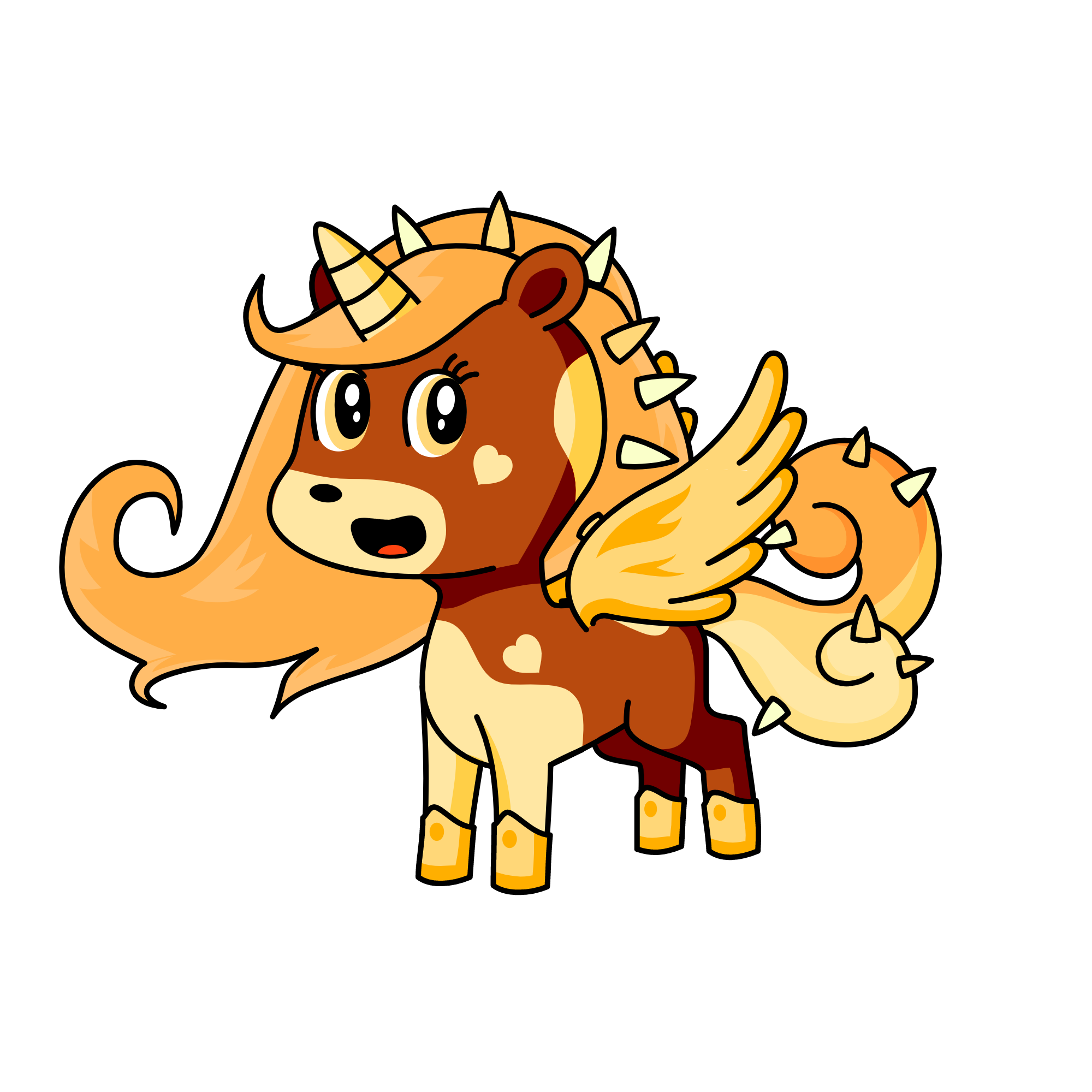 Caremel Frappe, the unicorn