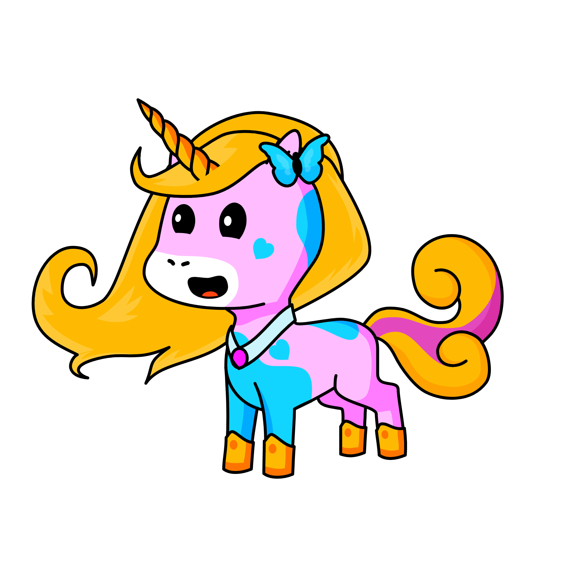 absolutleyhughtiful, the unicorn