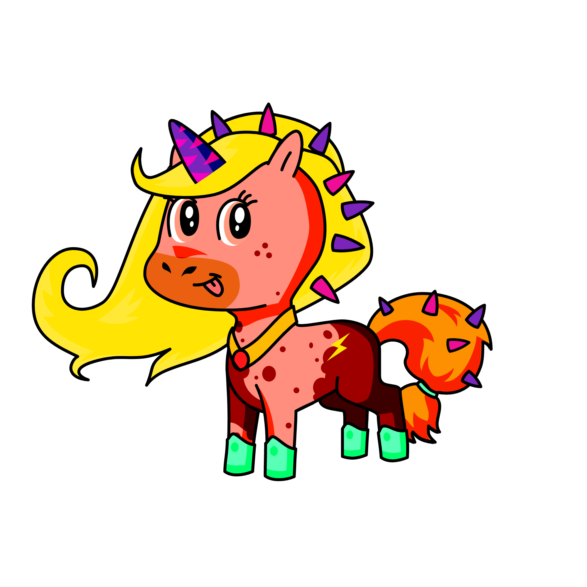 Brianna, the unicorn