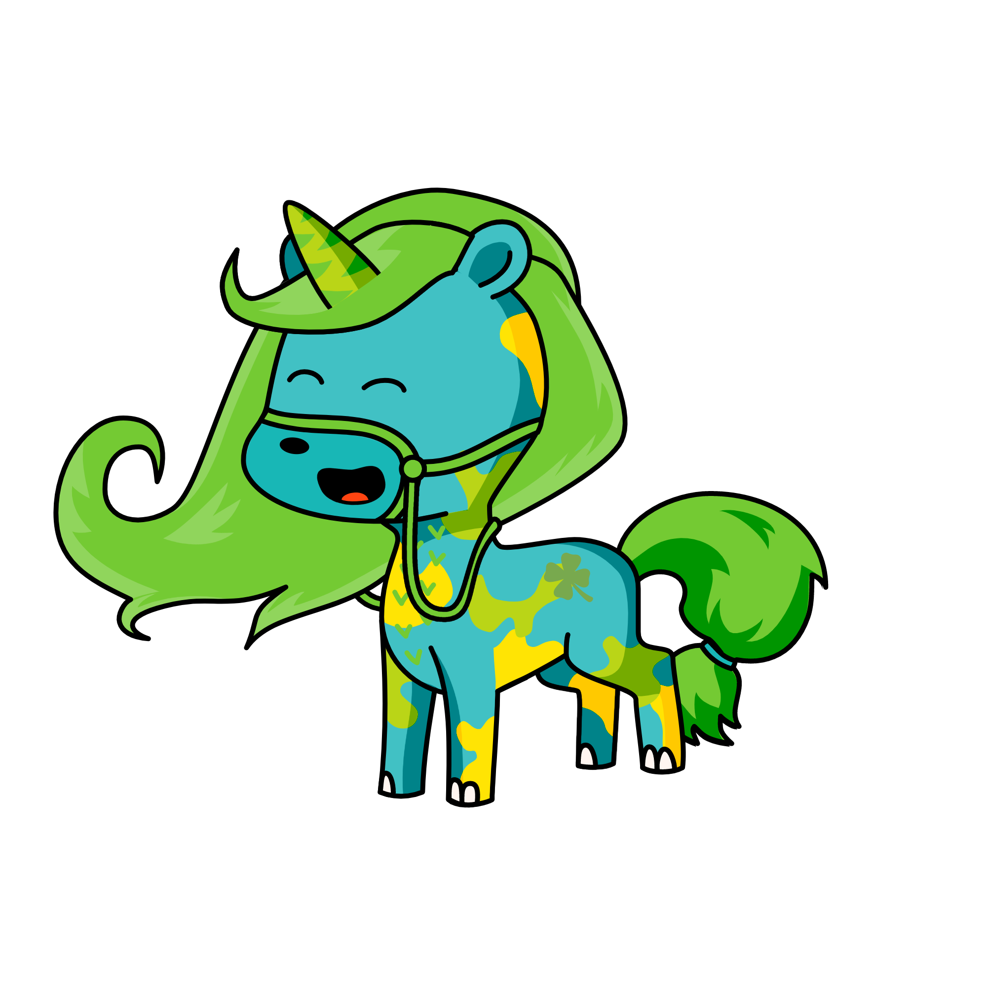 camo, the unicorn