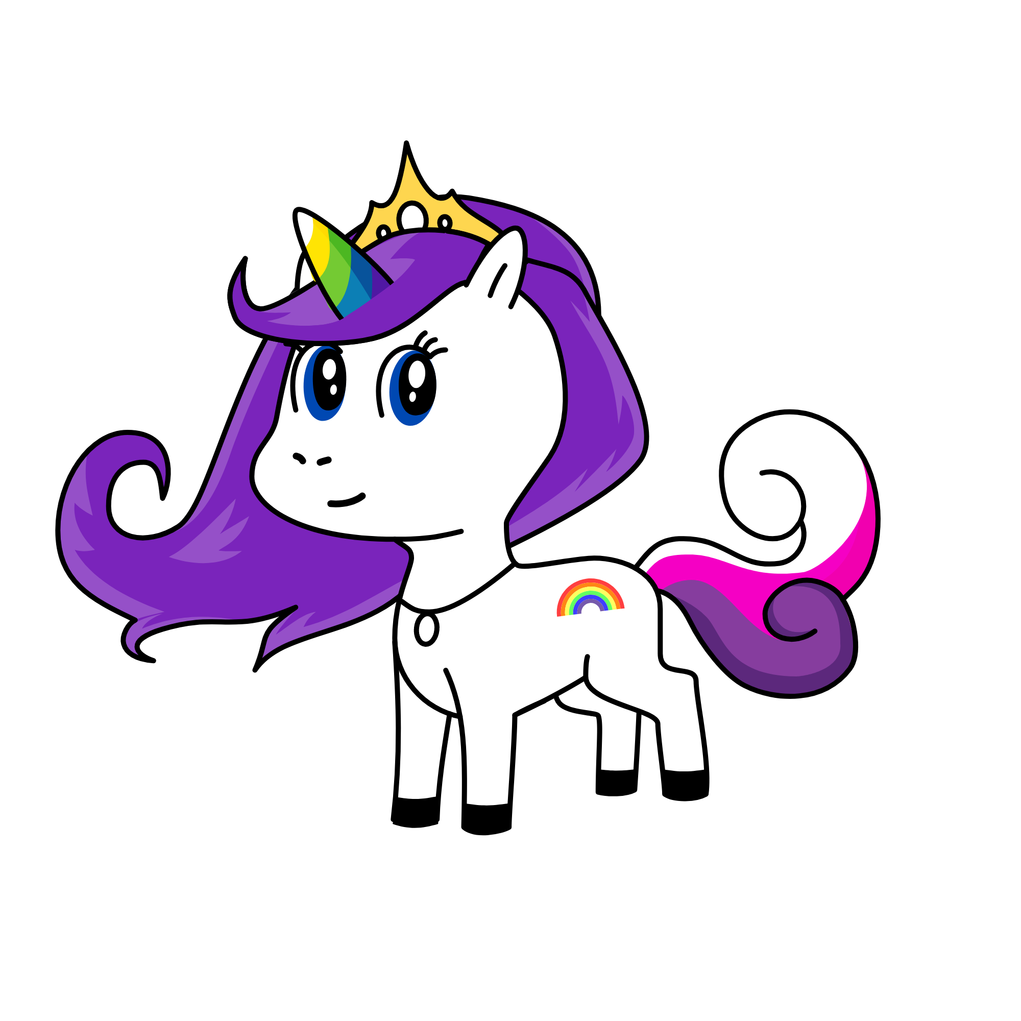 Ellie, the unicorn