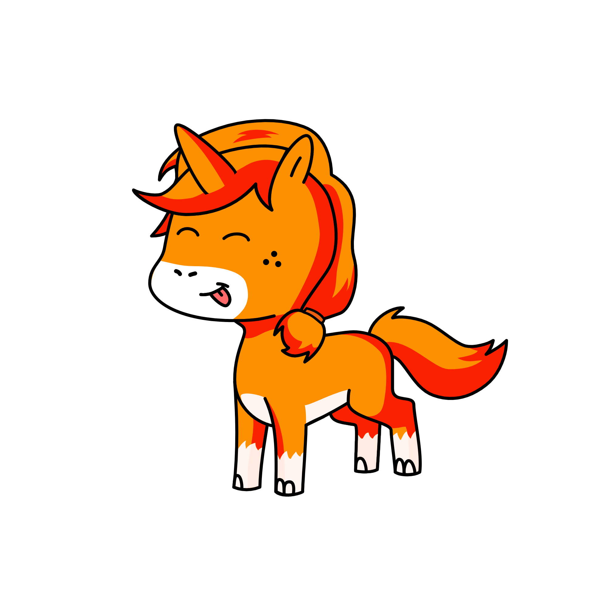 sly fox, the unicorn