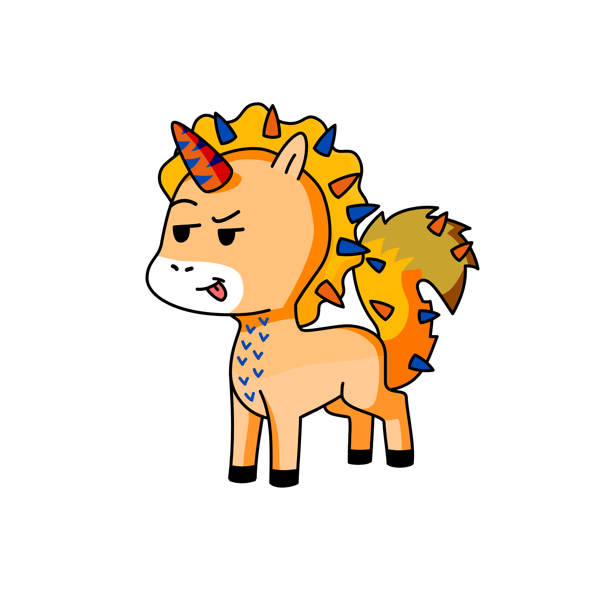 Biff Tannen, the unicorn