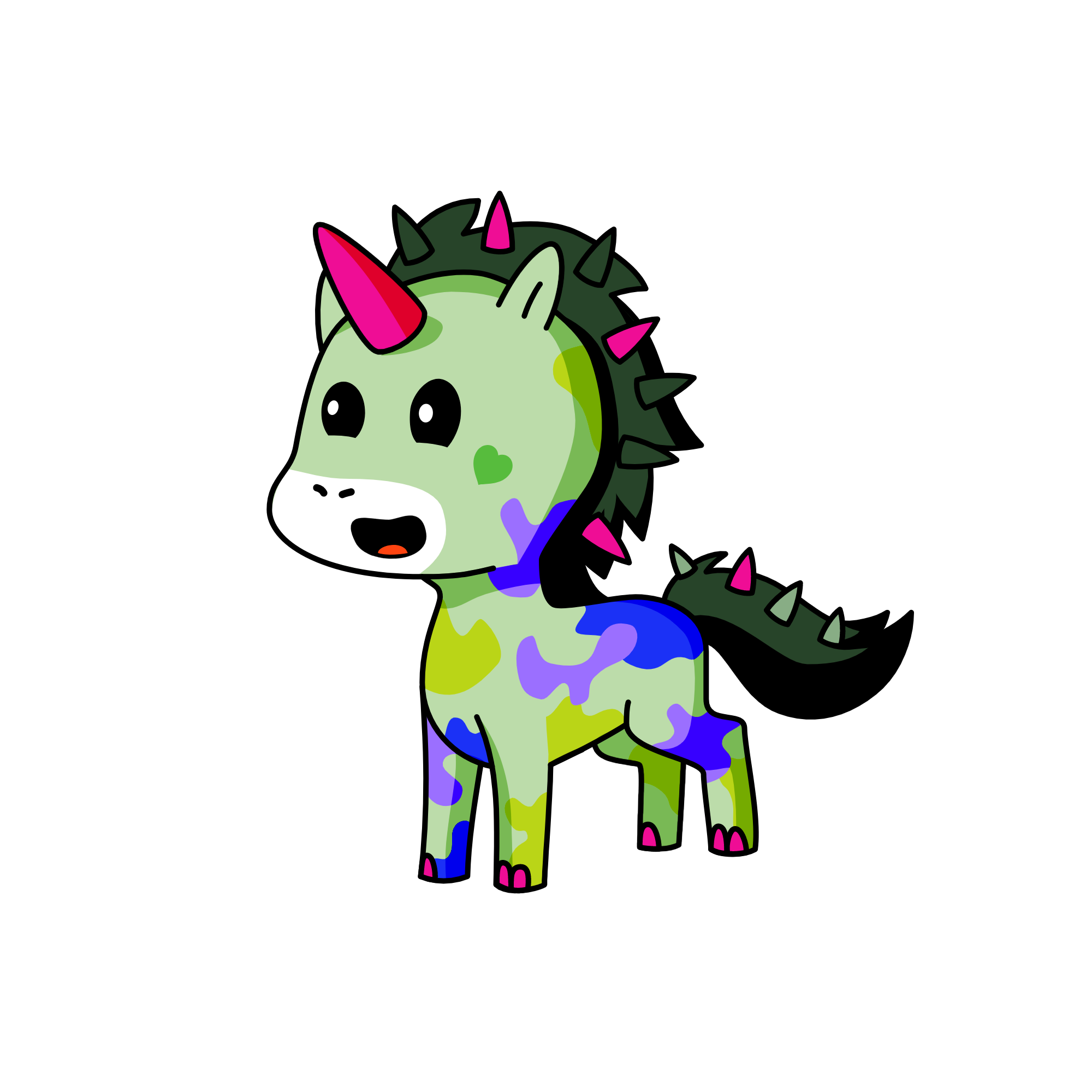 5555, the unicorn