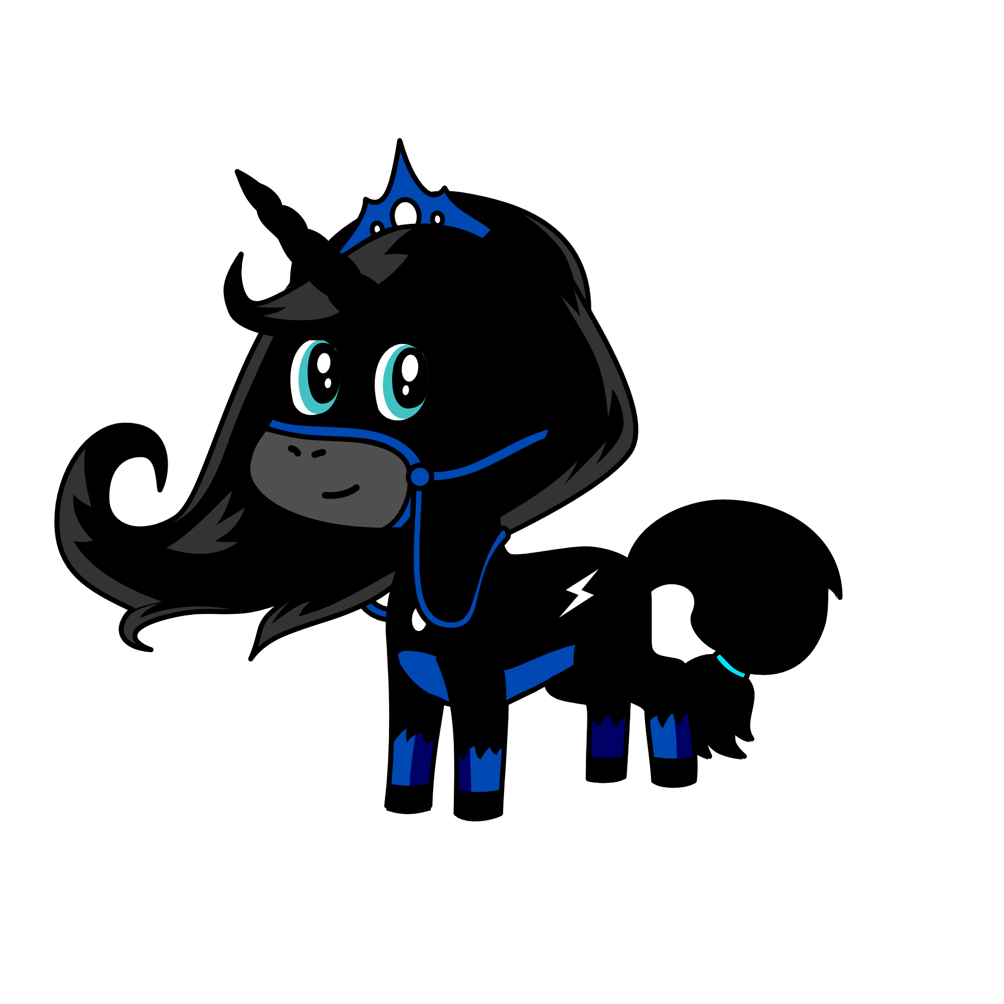 Shadow, the unicorn