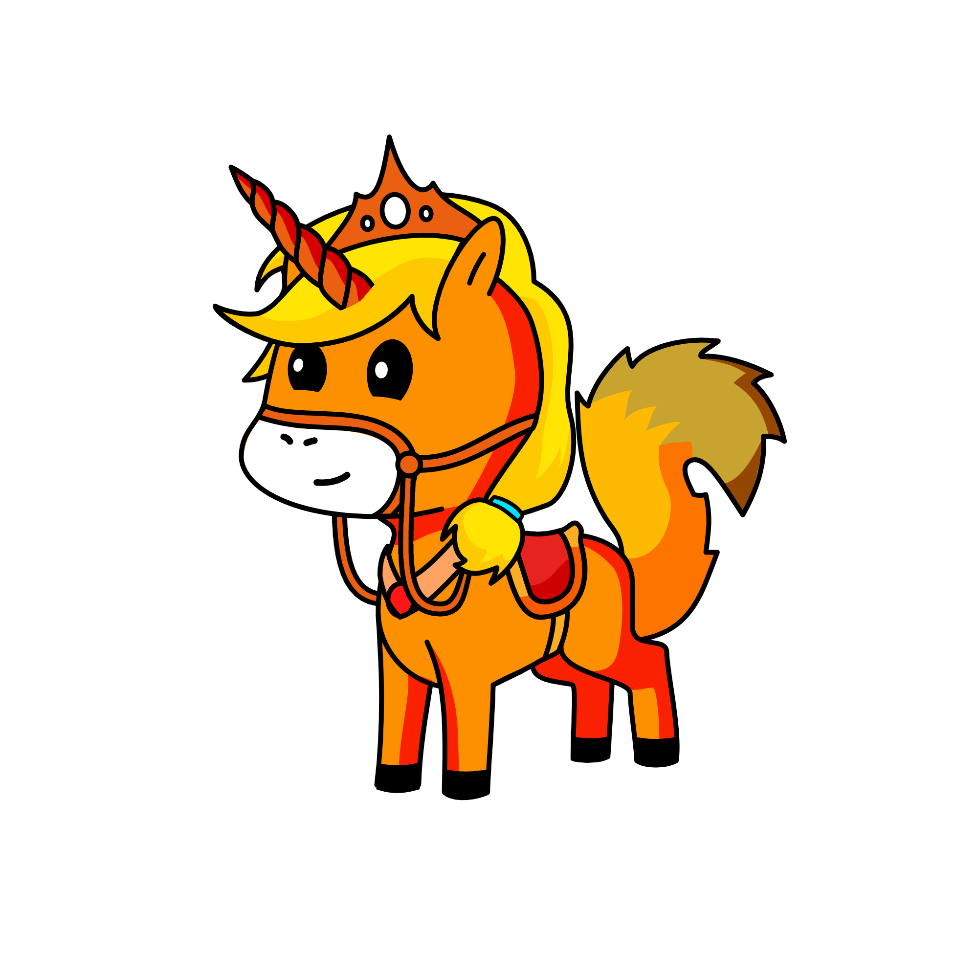 Foxy, the unicorn
