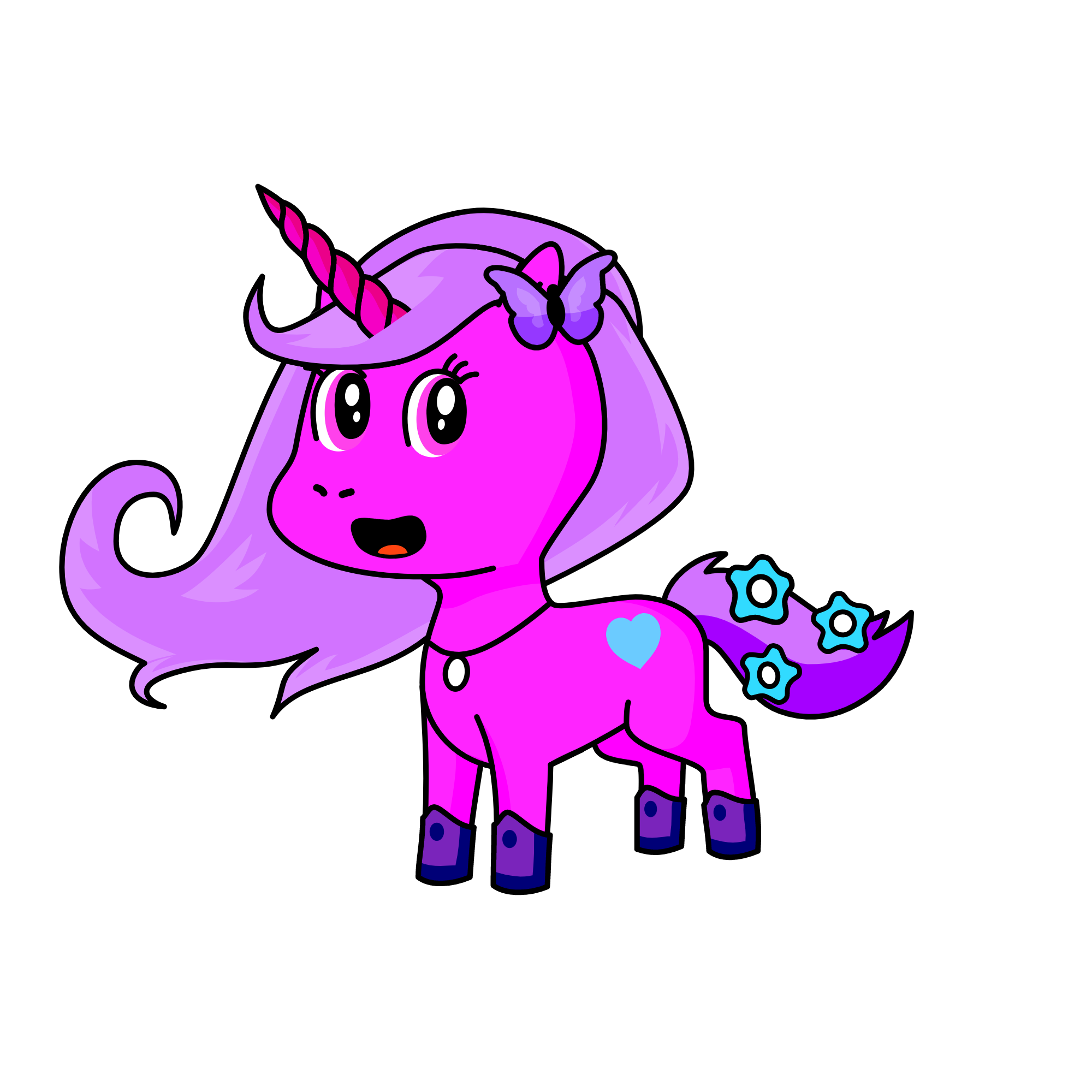 Lila, the unicorn