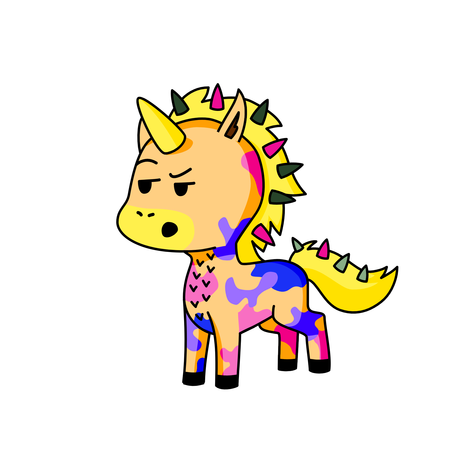 Trump da poop, the unicorn