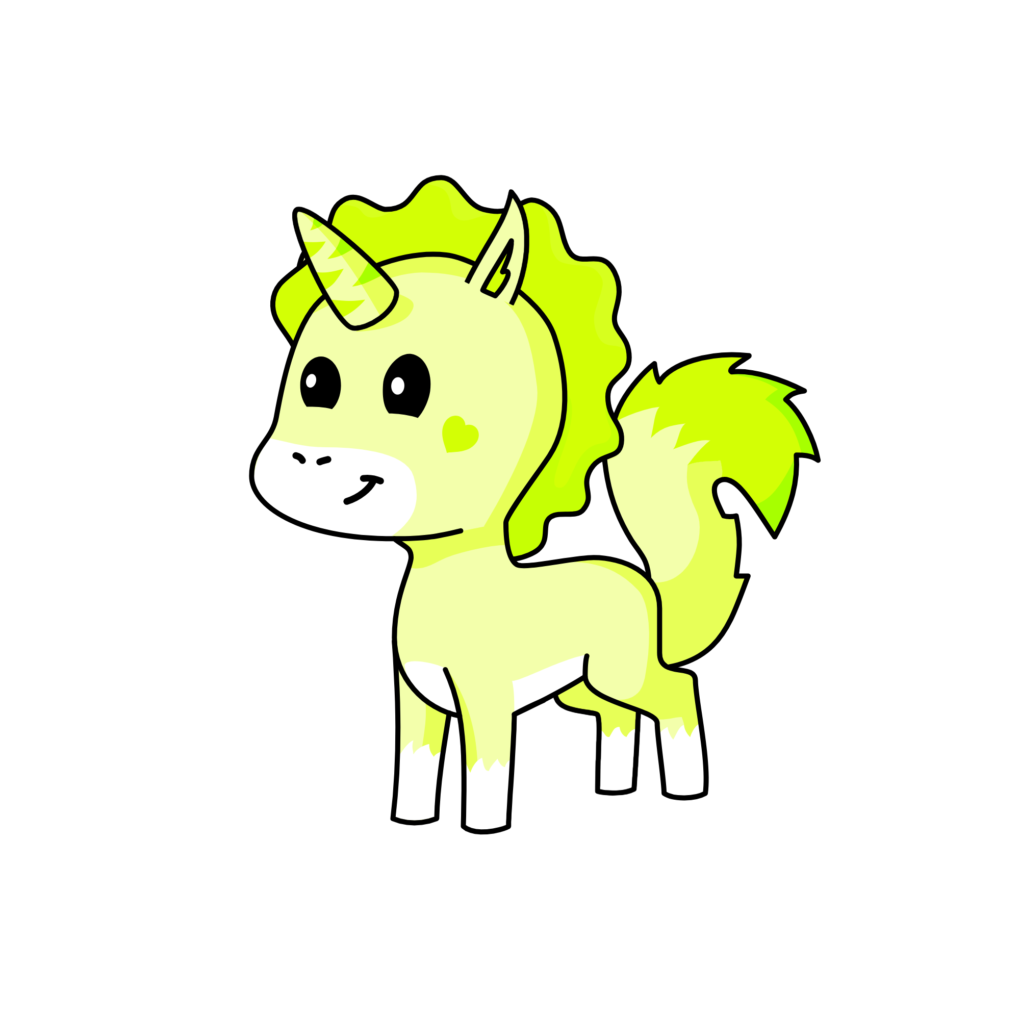 Doiya, the unicorn