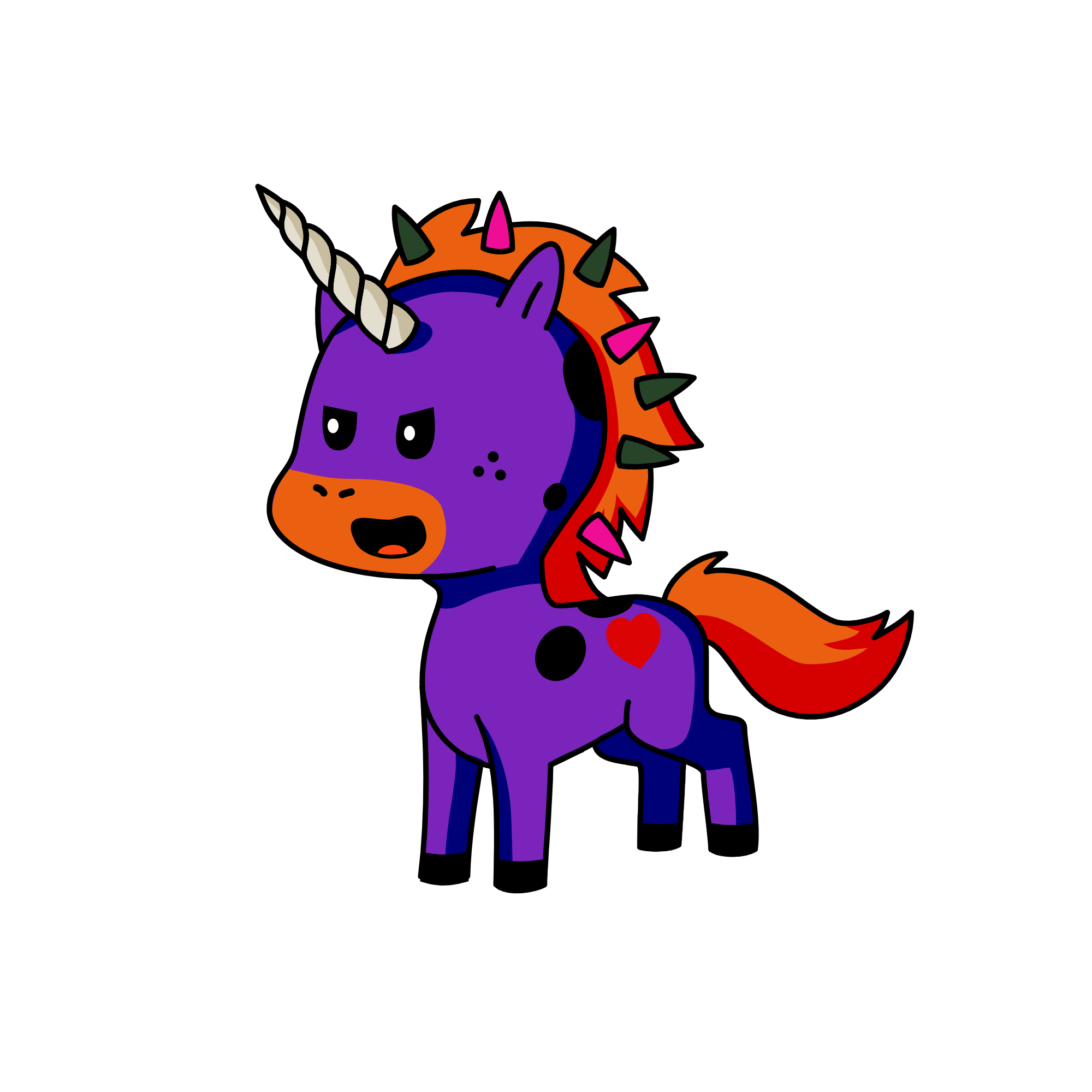 robber, the unicorn