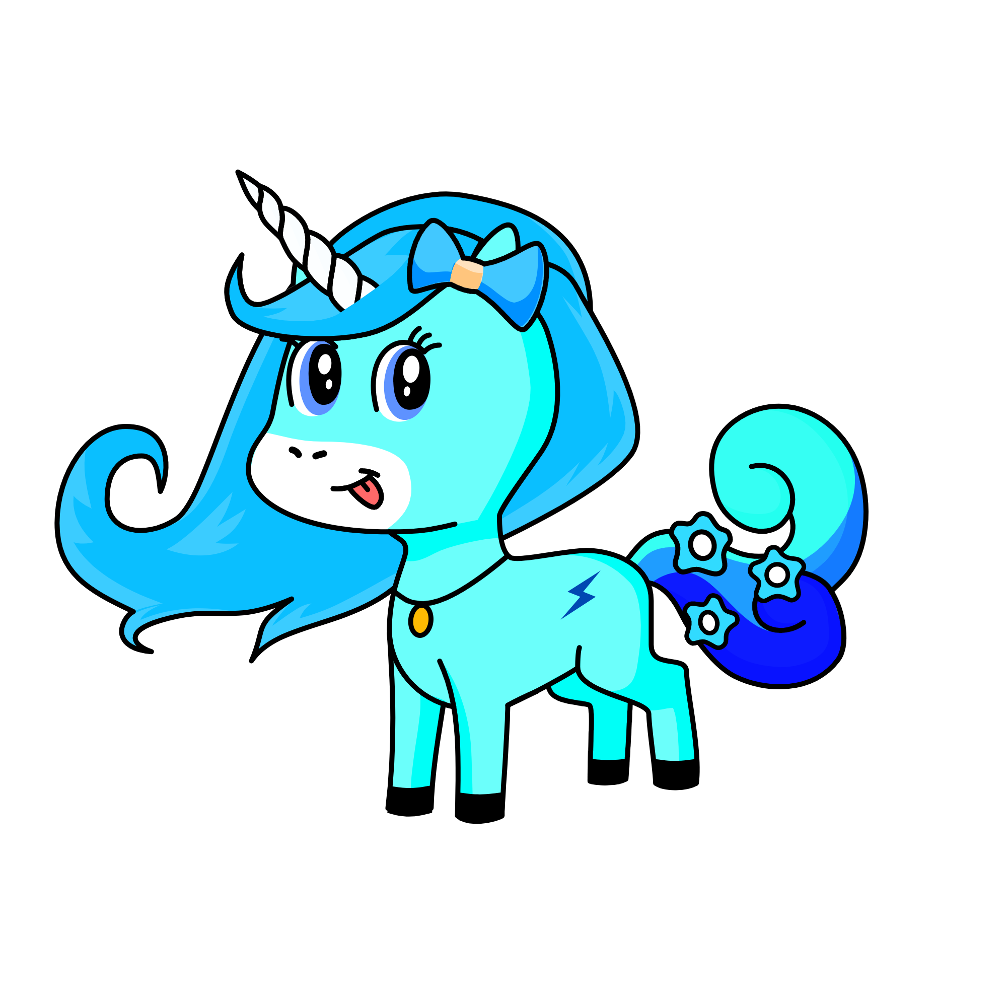 icy, the unicorn