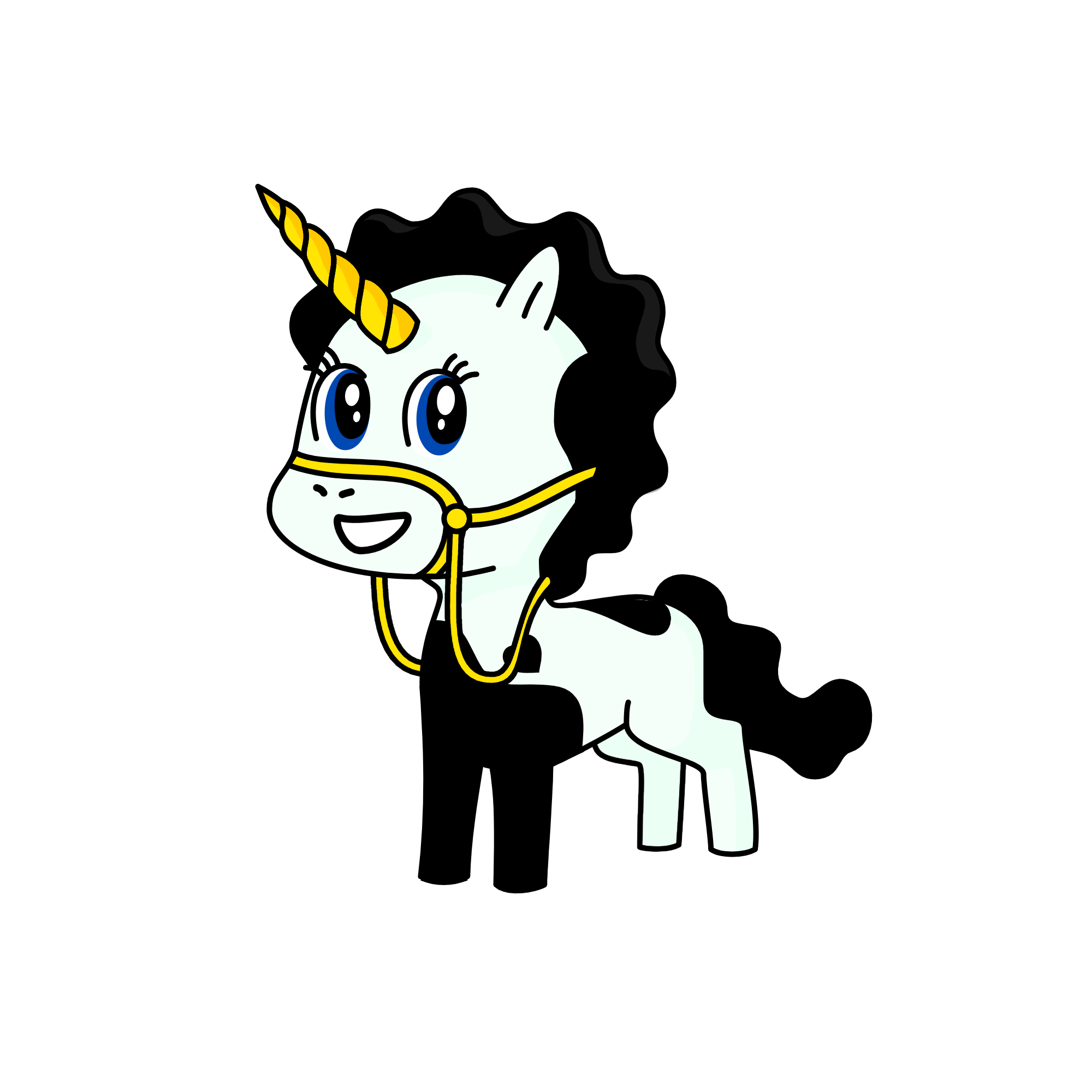 Penguin, the unicorn