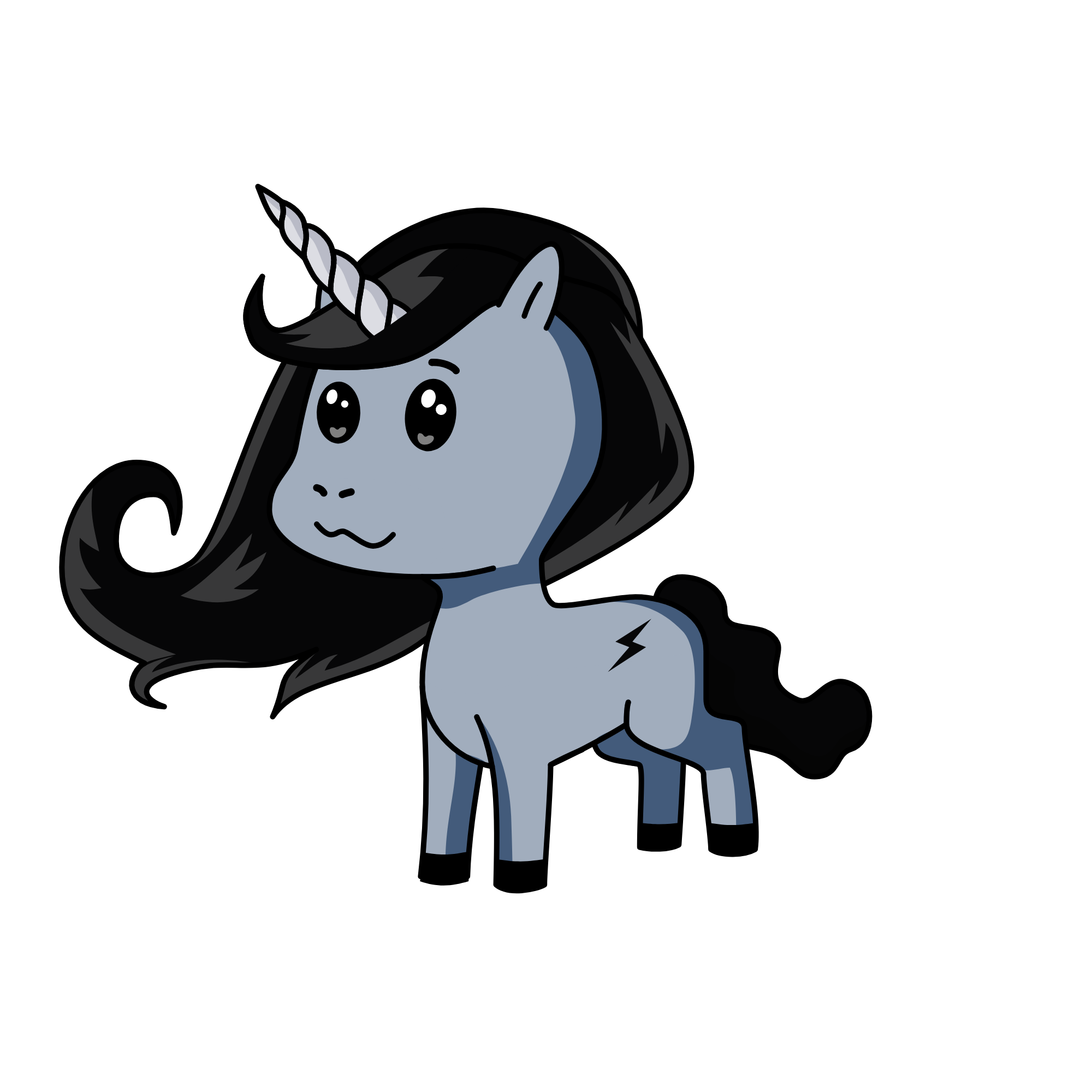 Scarlet, the unicorn