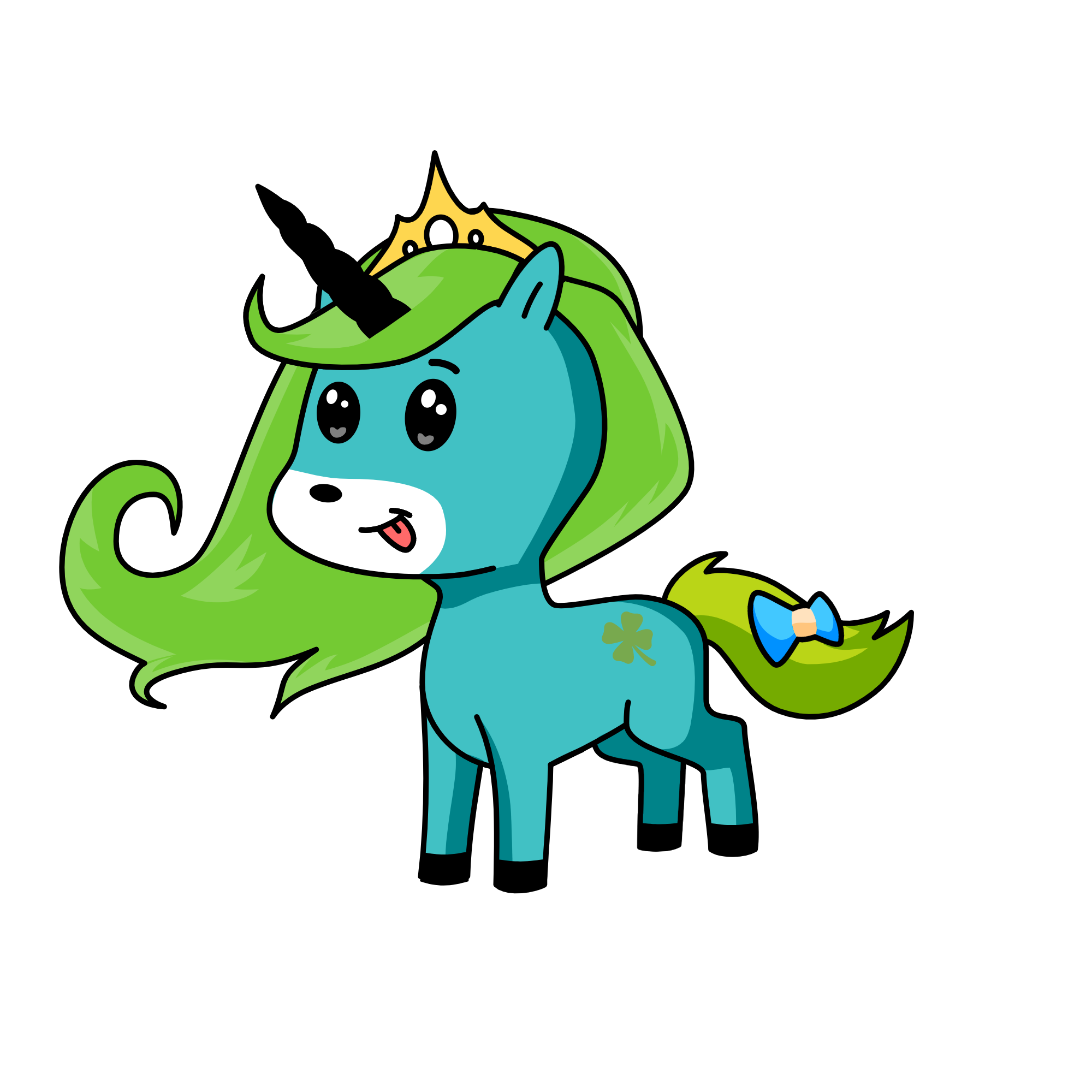 Queen of the forest, the unicorn