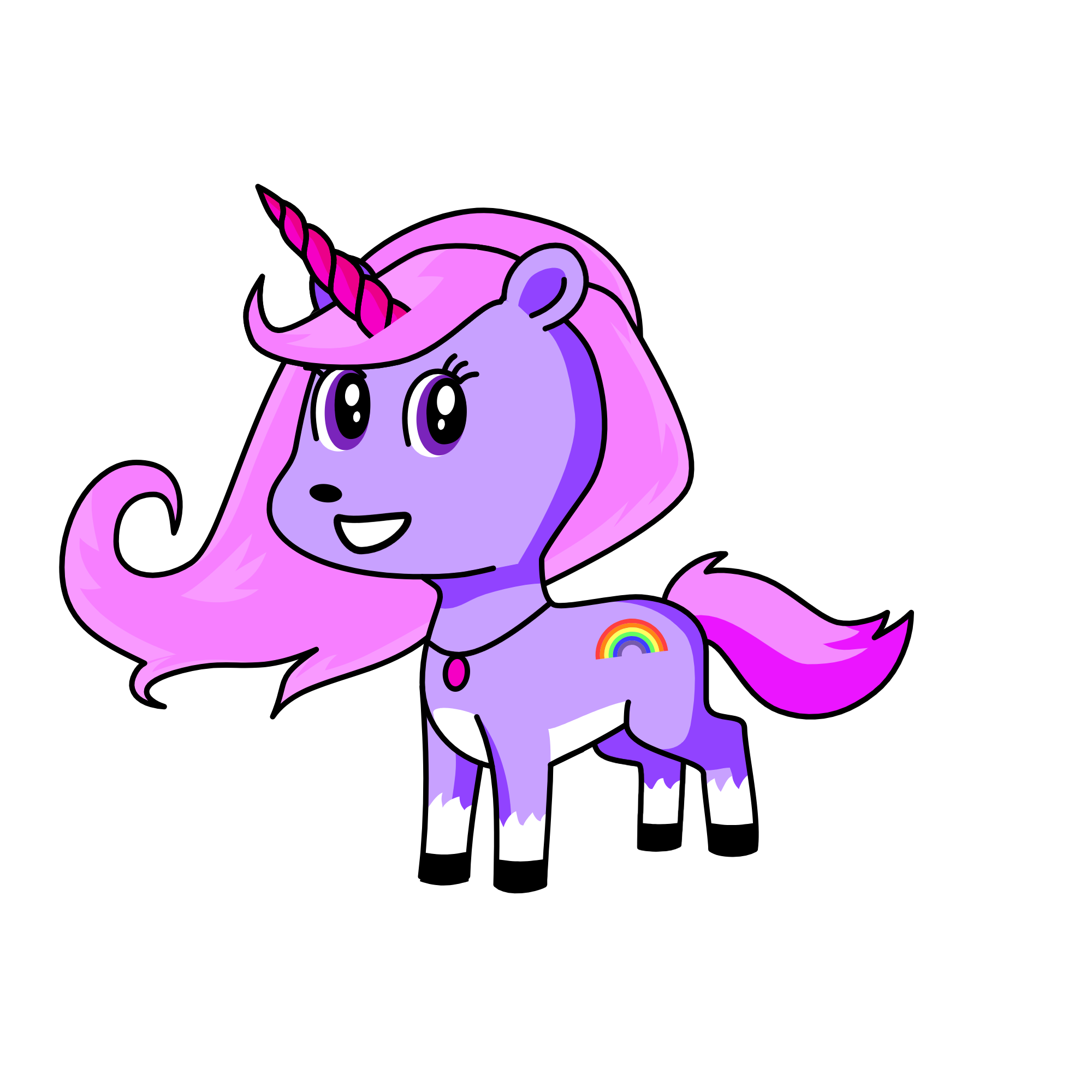 Sally, the unicorn