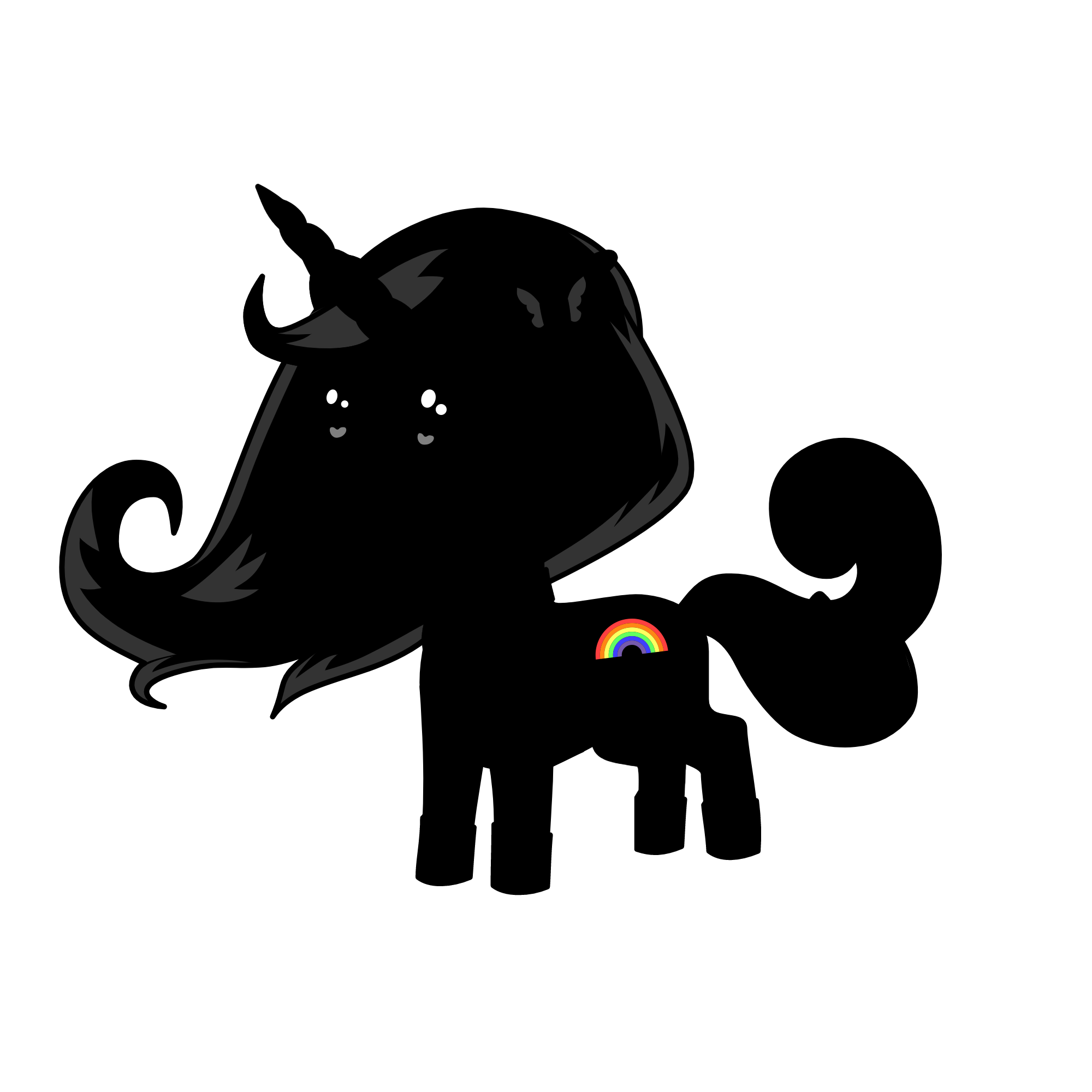 Moonlight, the unicorn
