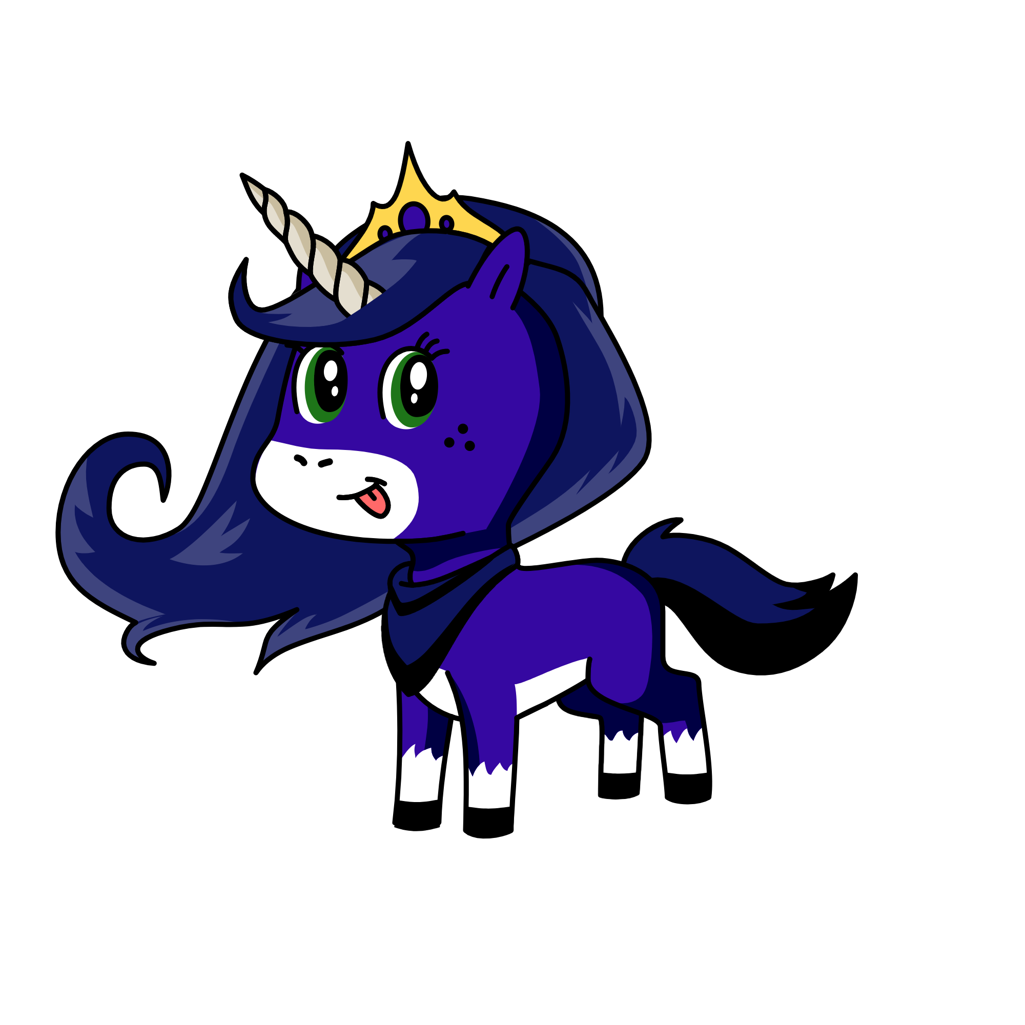 Luna, the unicorn