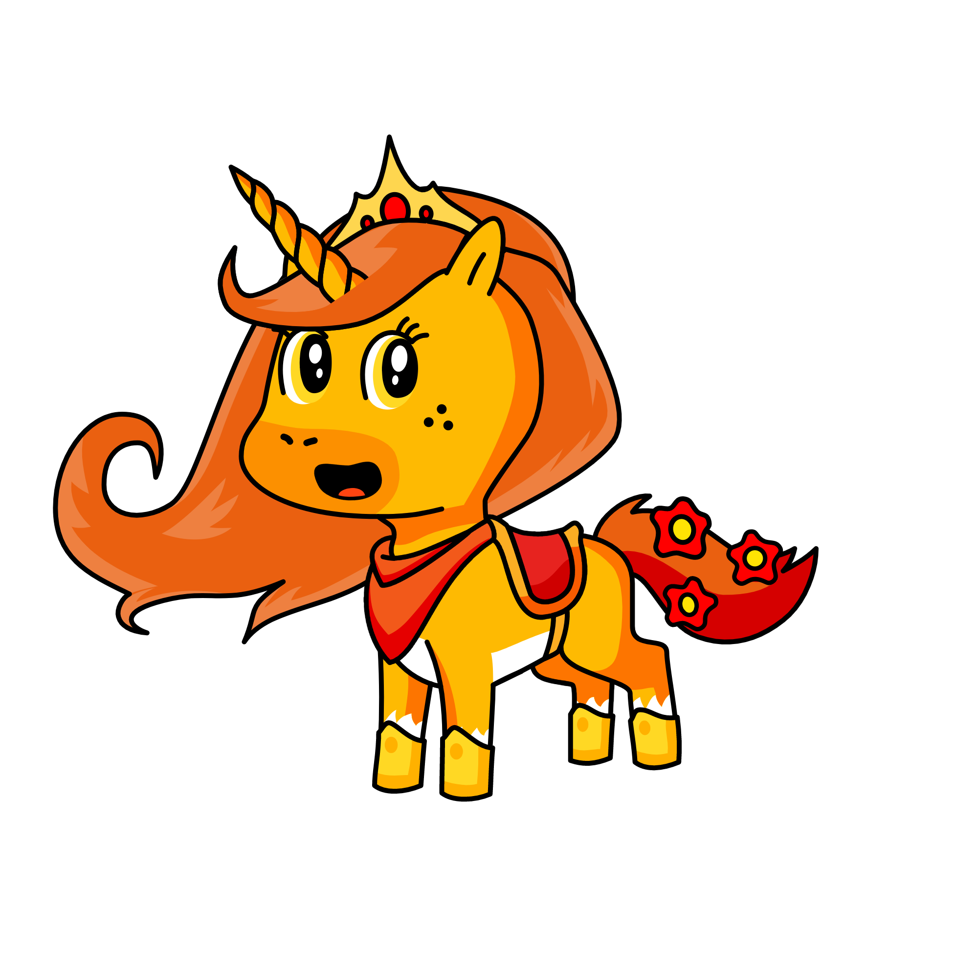 Shanista, the unicorn