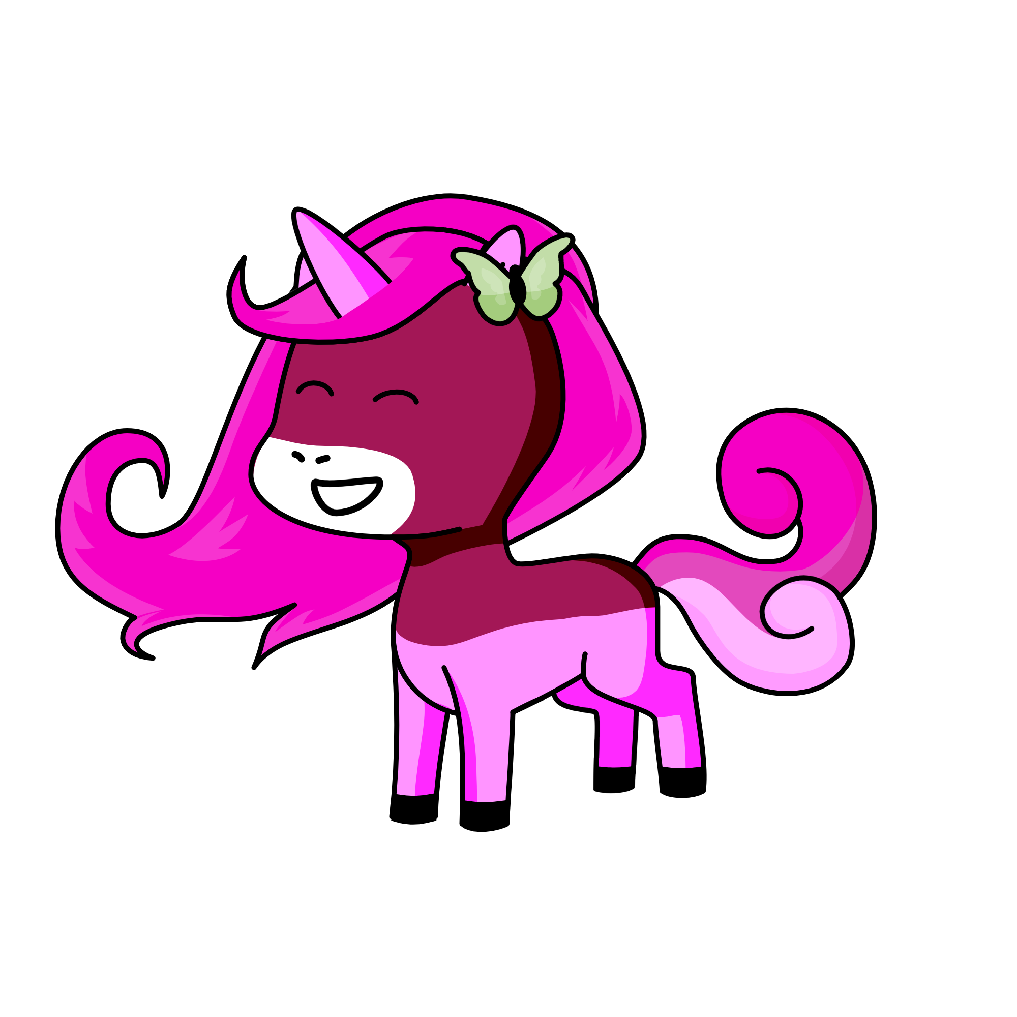 Milly, the unicorn