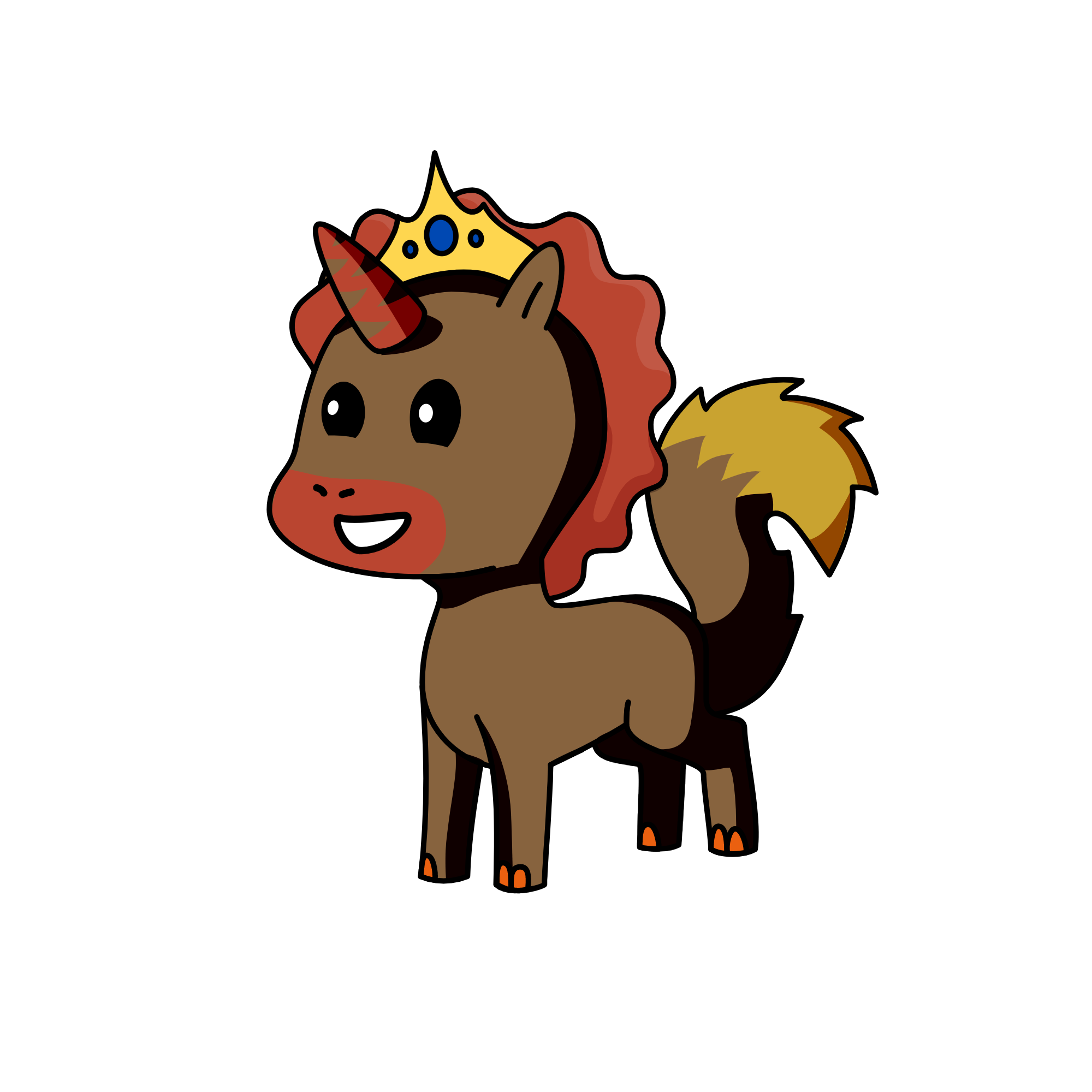 squirrel, the unicorn