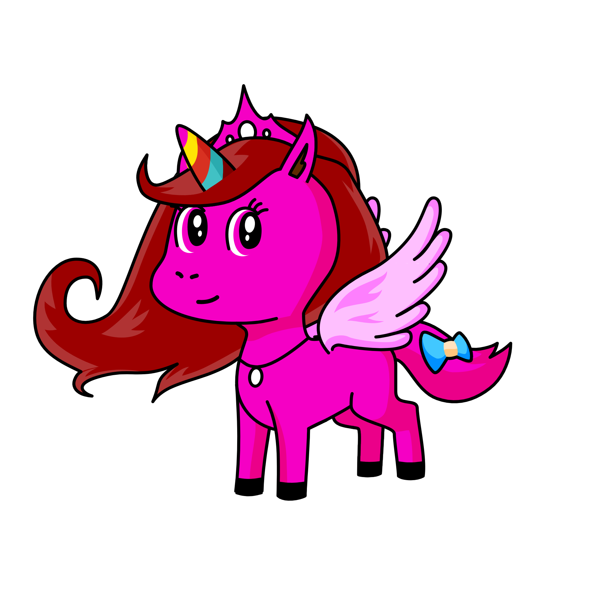 Princess Addu , the unicorn