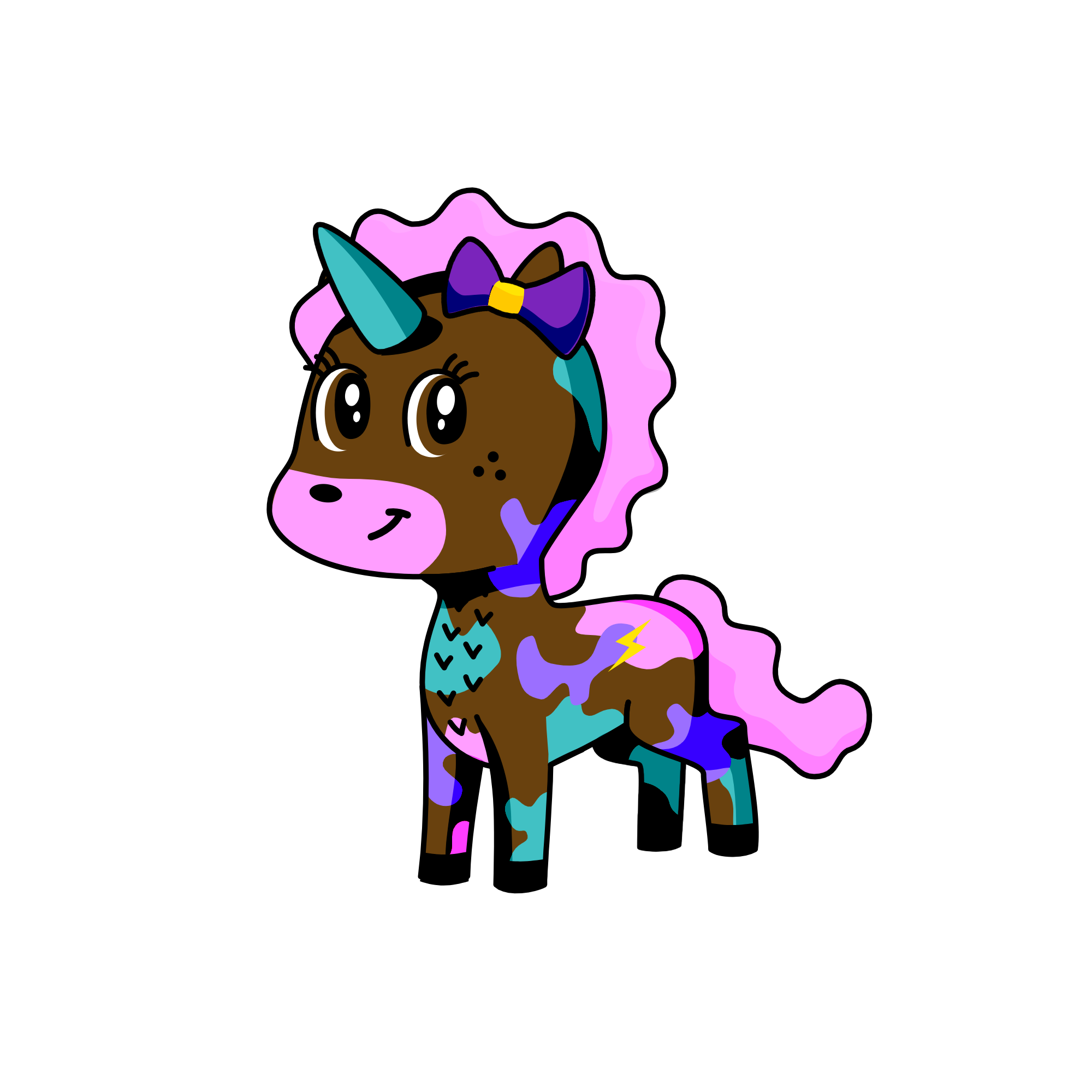 Suga Cake of Foodflower, the unicorn