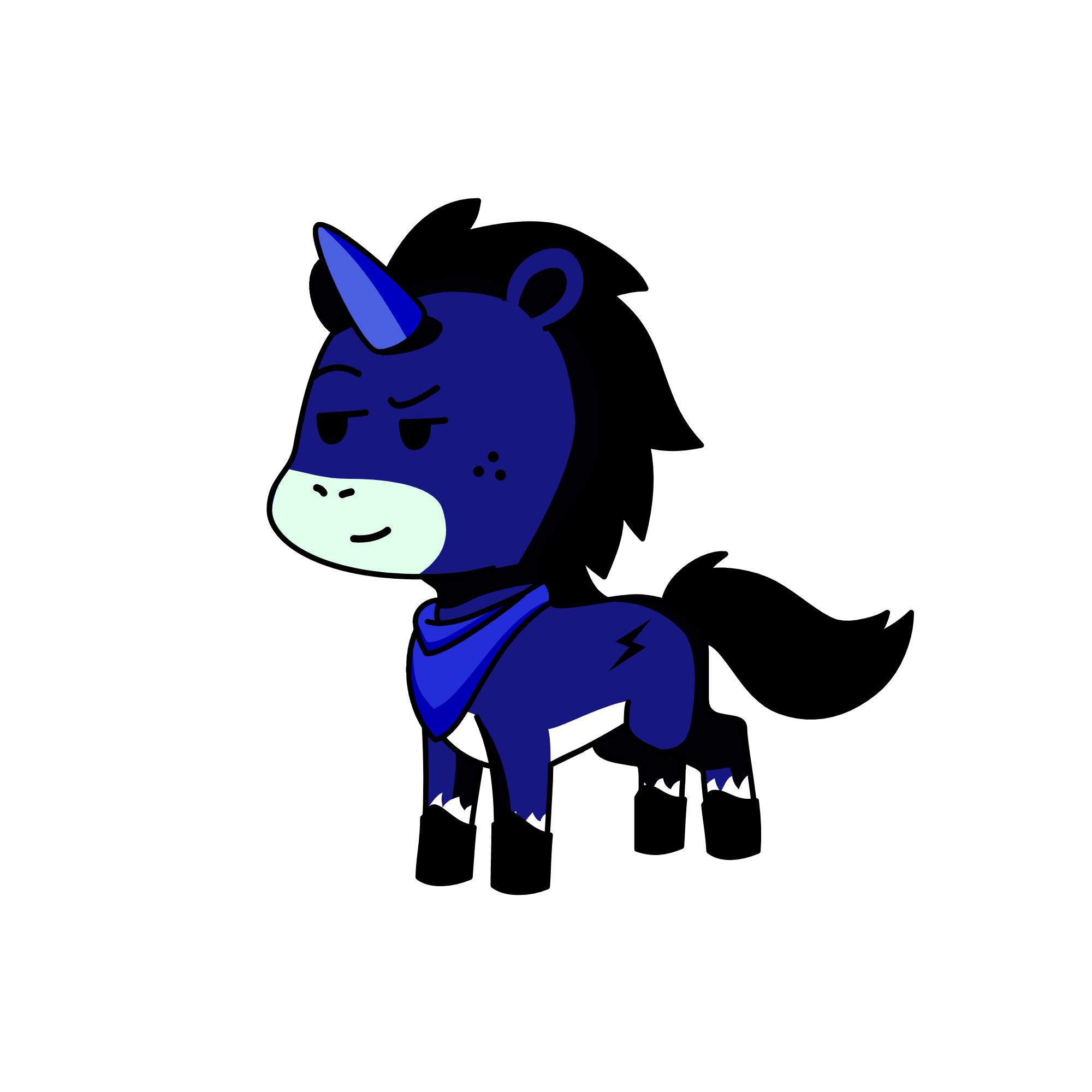 Nightcorn, the unicorn