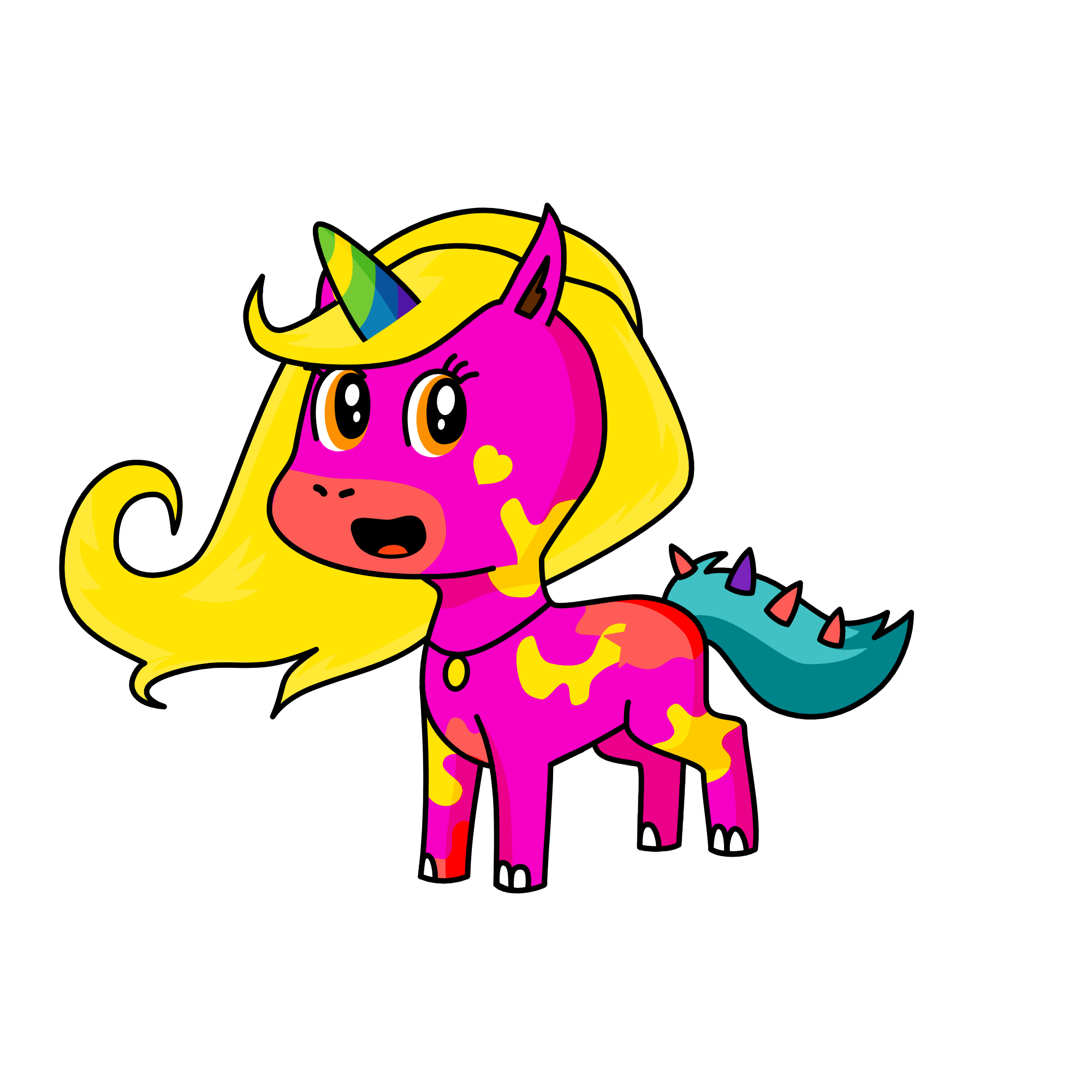 HDGDGDBFBH, the unicorn