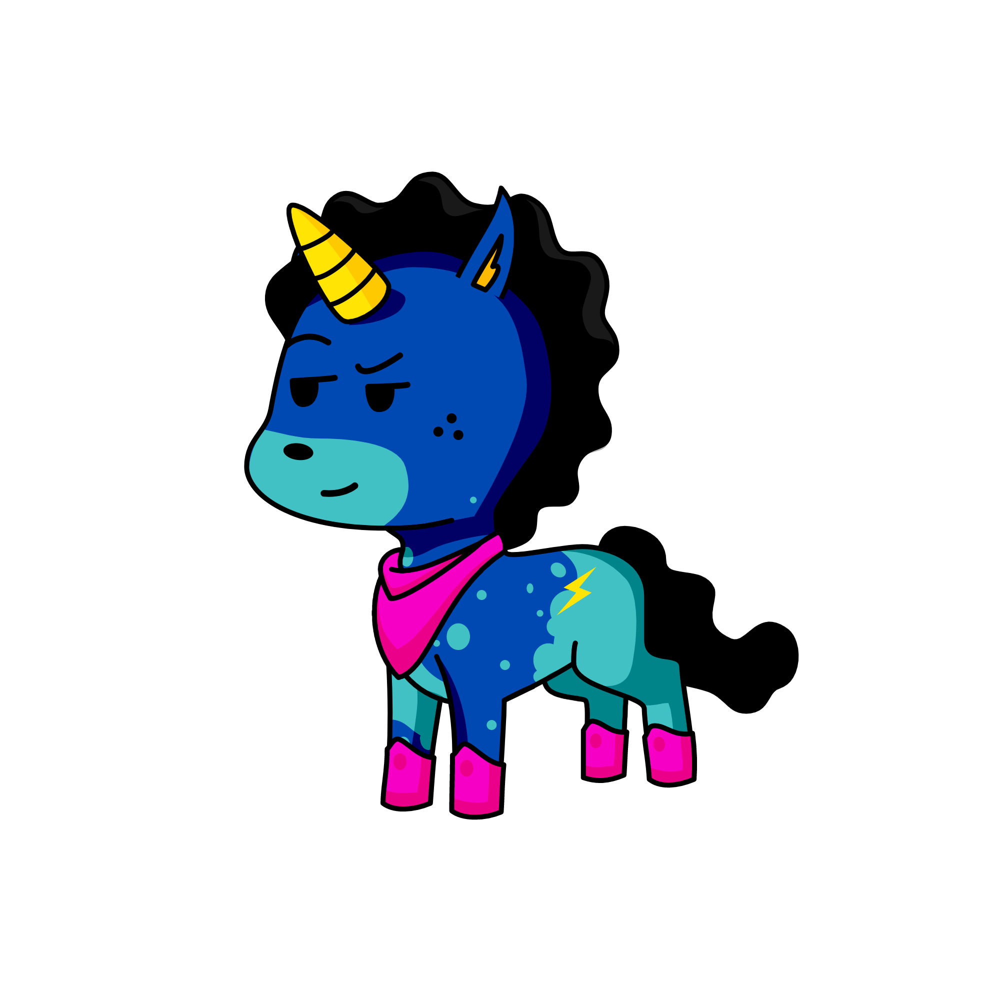 KingFig, the unicorn