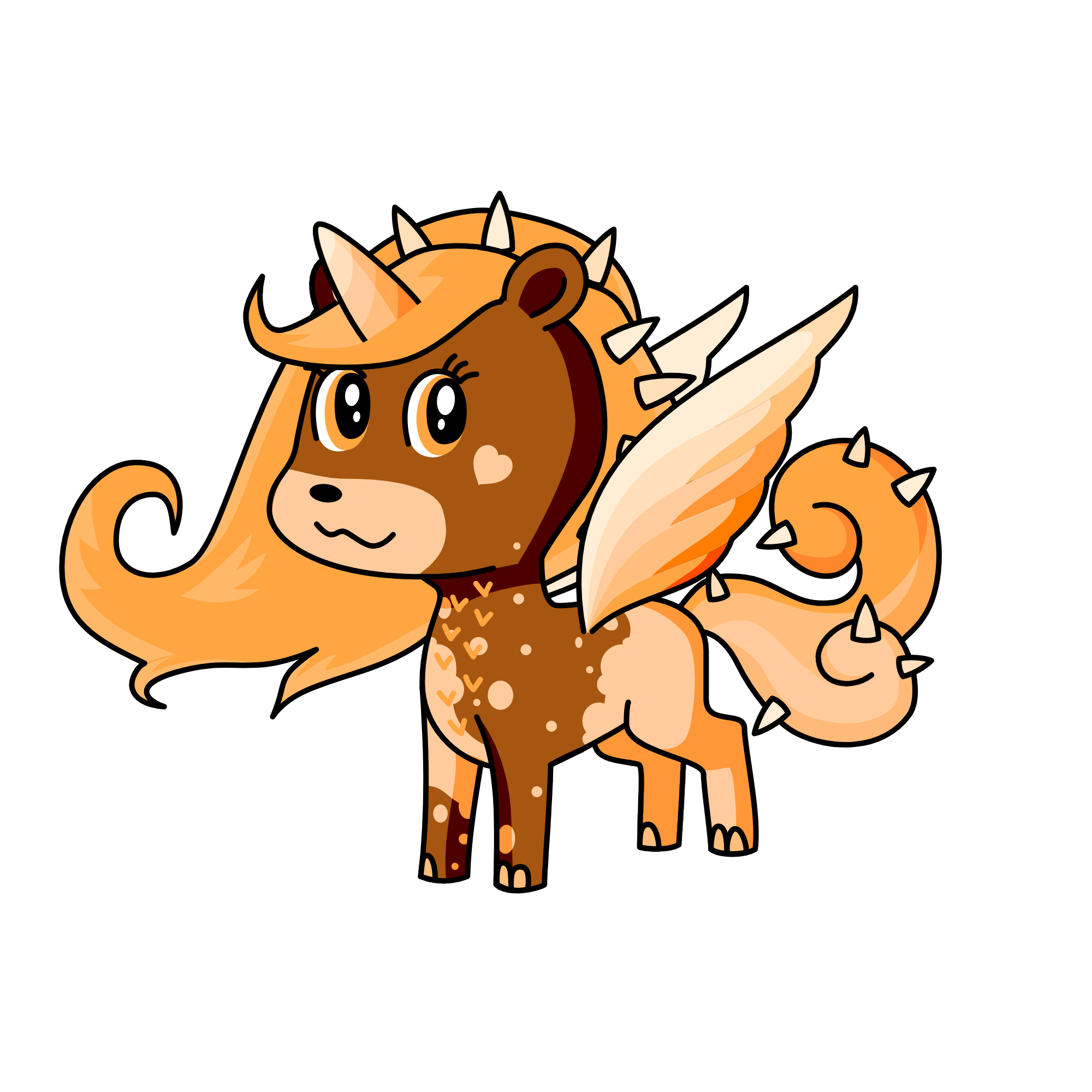 Caremel Frappe, the unicorn