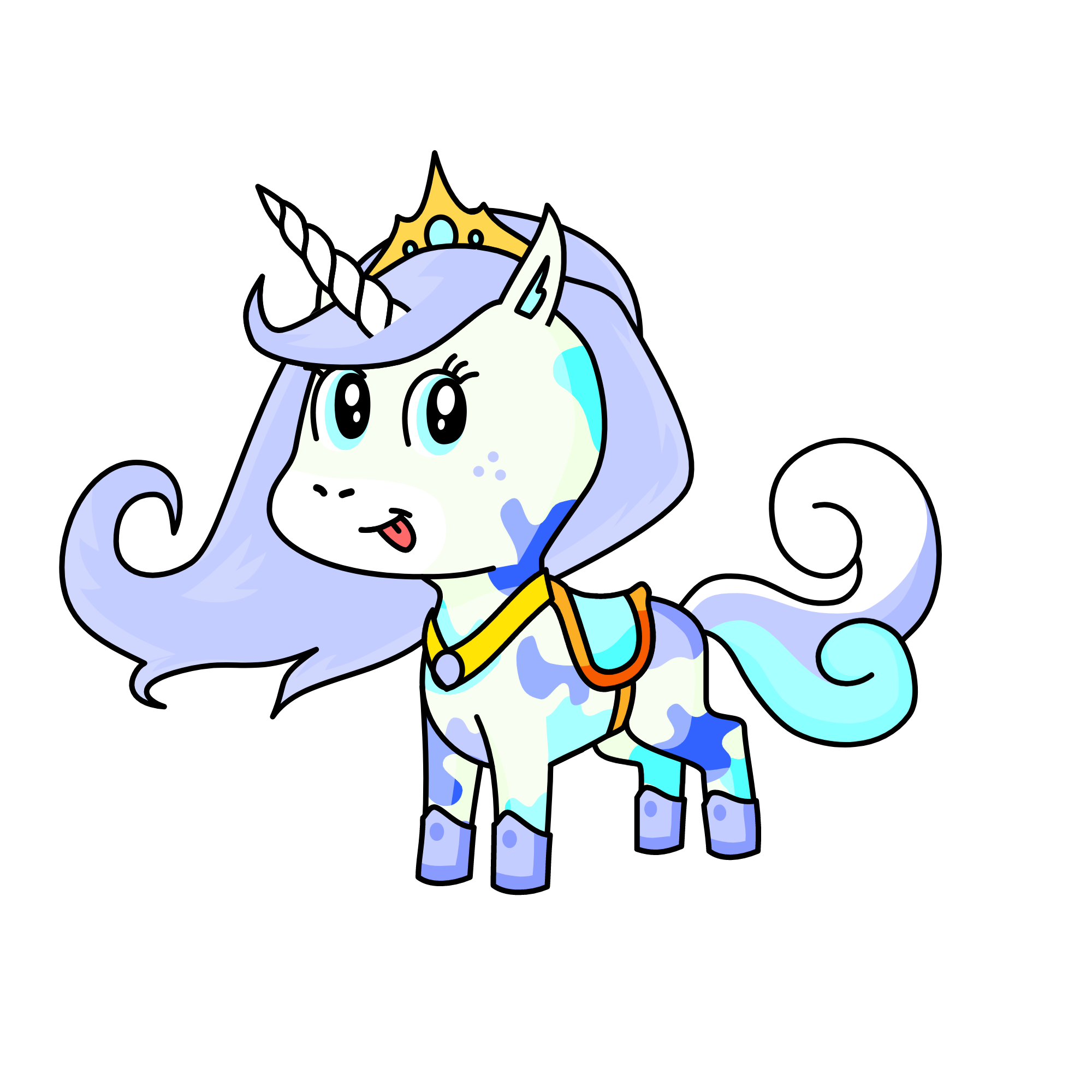 IceySnowBall, the unicorn