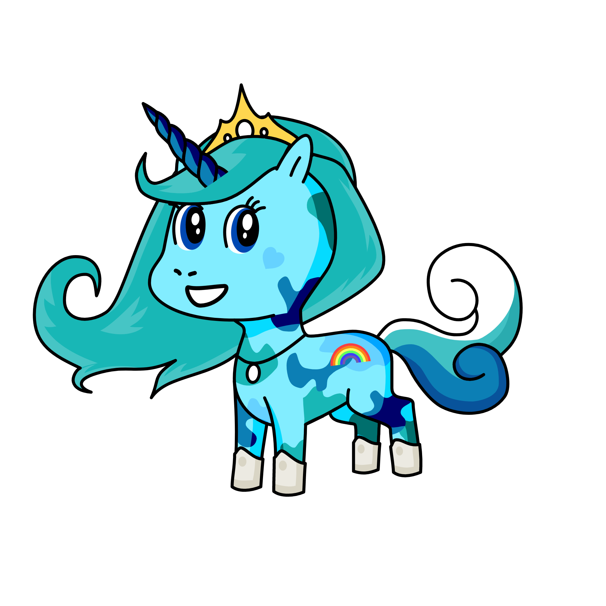 Ice, the unicorn