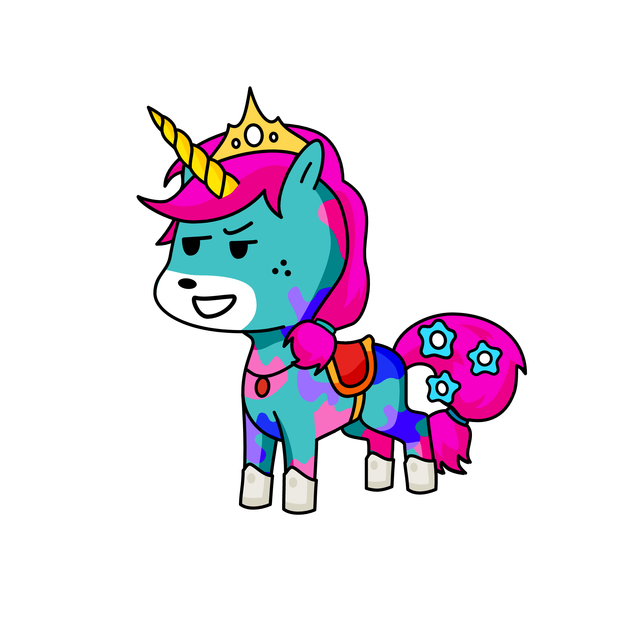Tulip , the unicorn