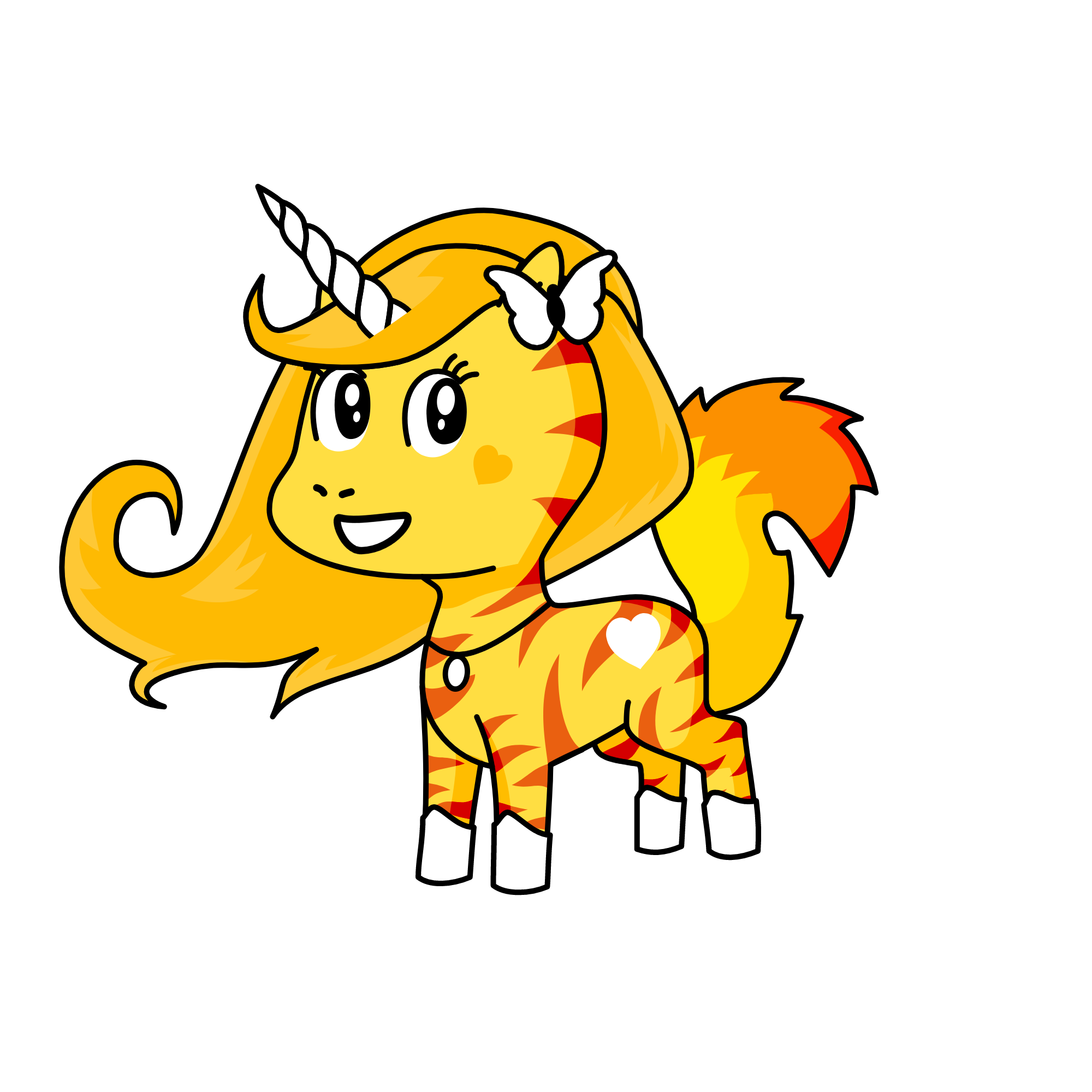 Sunny, the unicorn