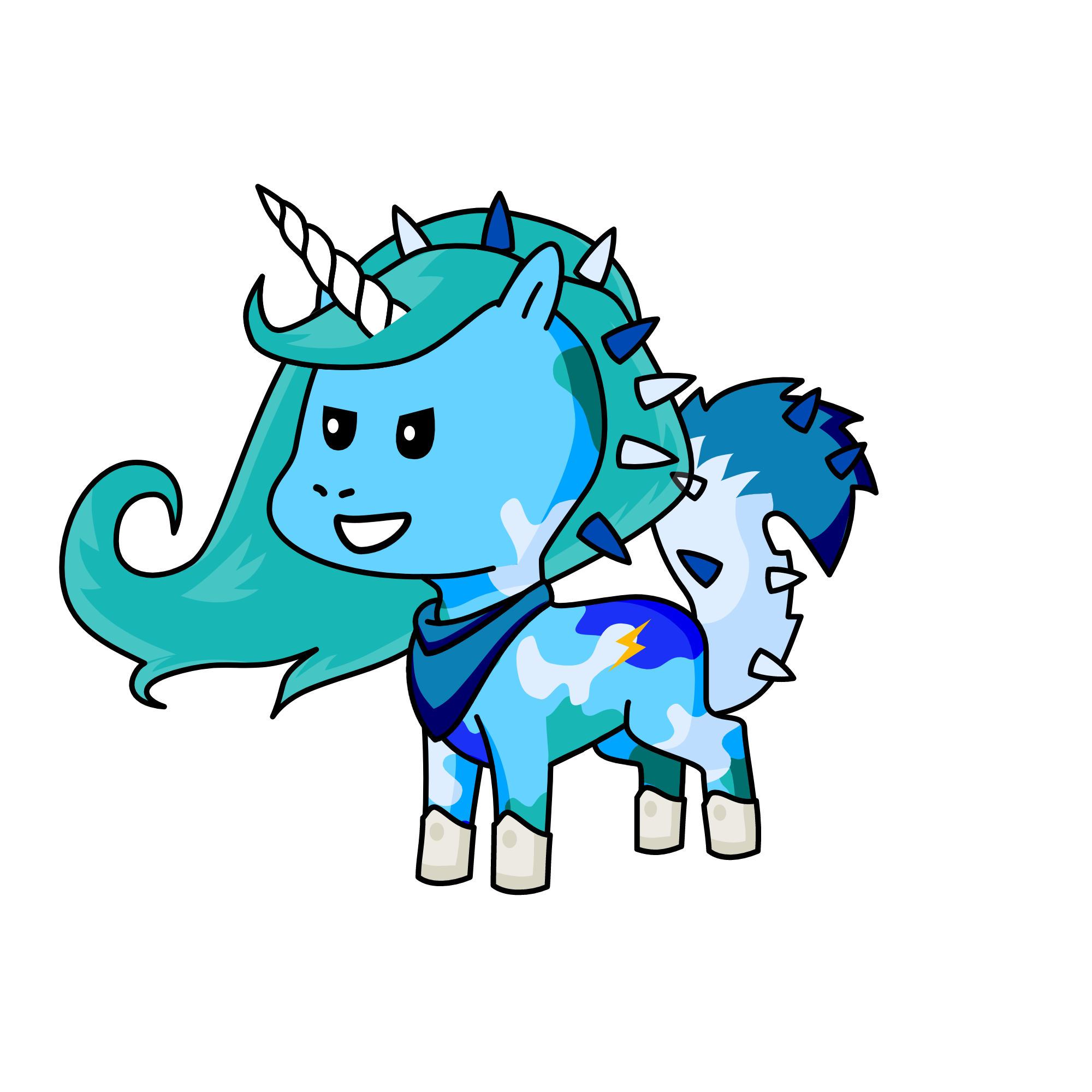 Ice, the unicorn