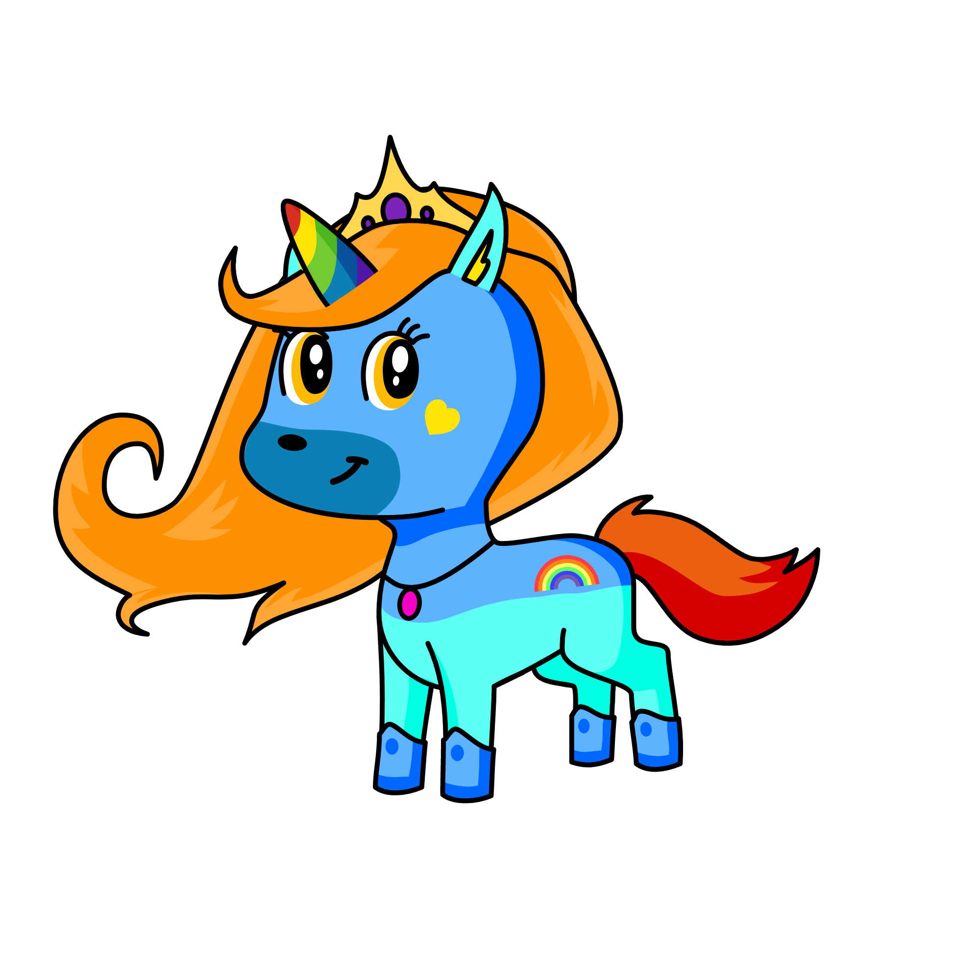 R, the unicorn