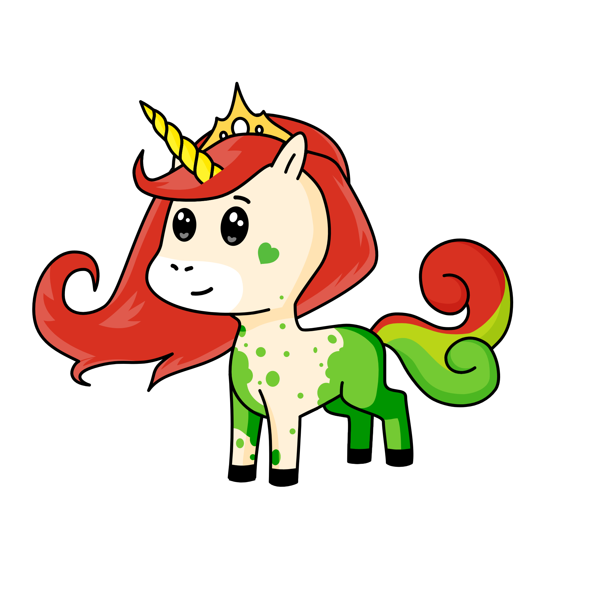 Ariel, the unicorn