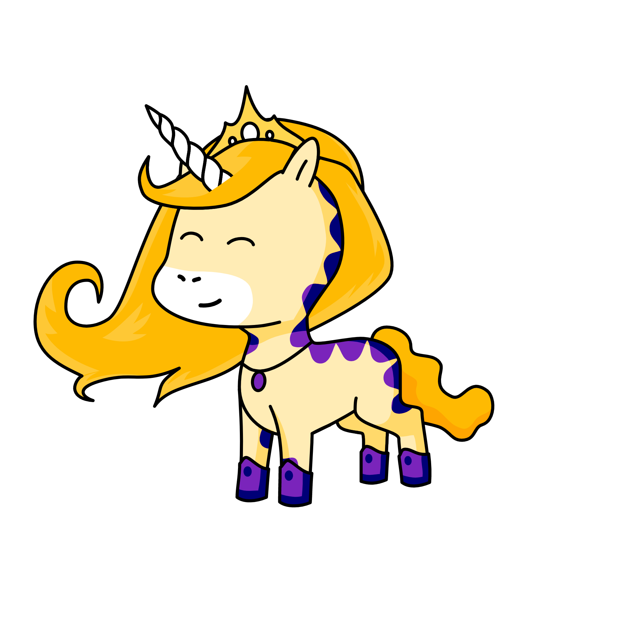 Repunzel, the unicorn