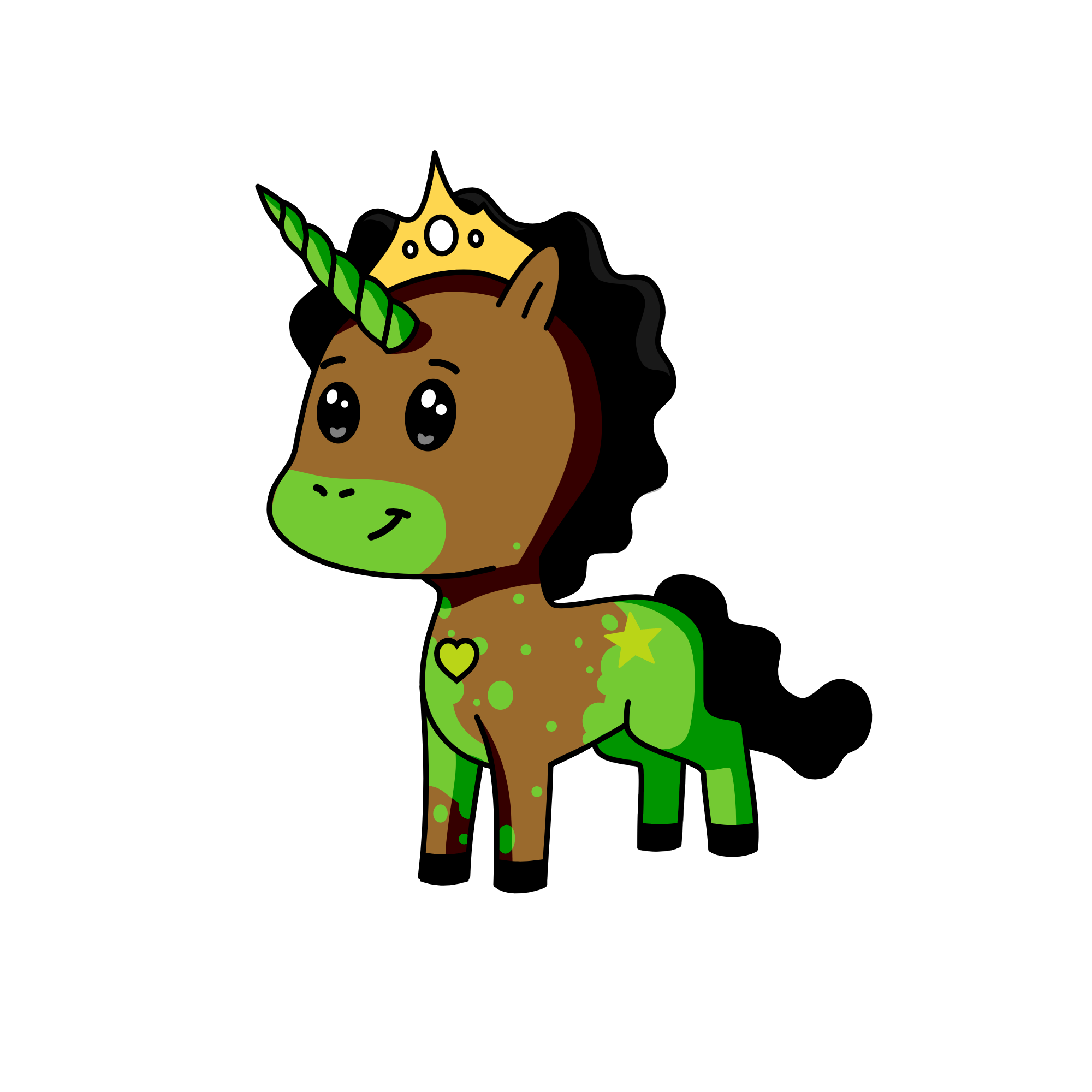 Tiana, the unicorn